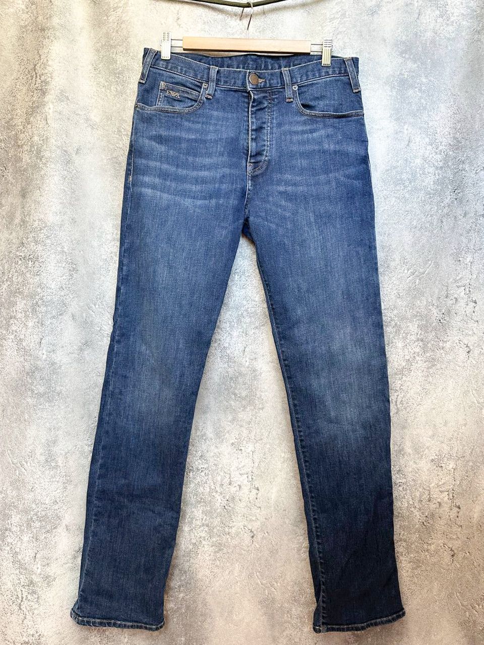 Emporio Armani J21 Jeans Pants Faded Stretch Cotton
