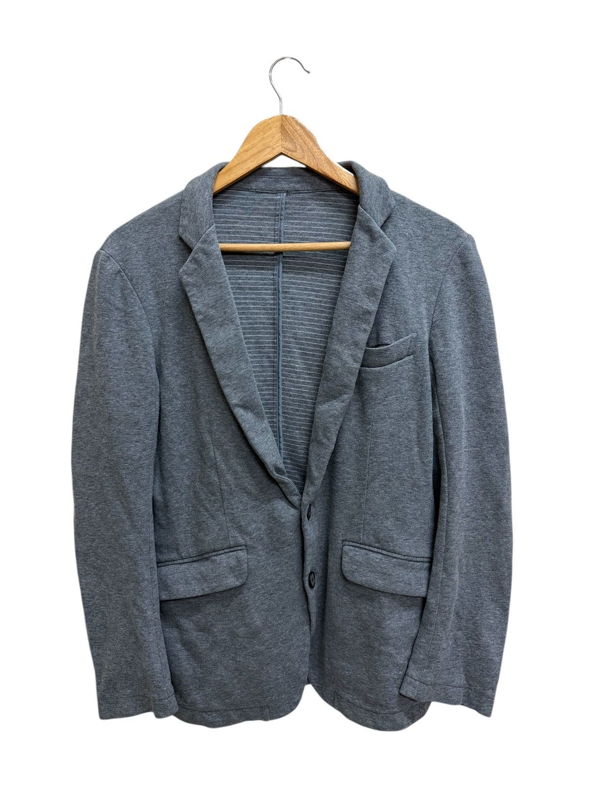 Tornado Mart Zero Tornado Mart Men’s Cotton Grey Casual Blazer Size 34S - 1 Thumbnail