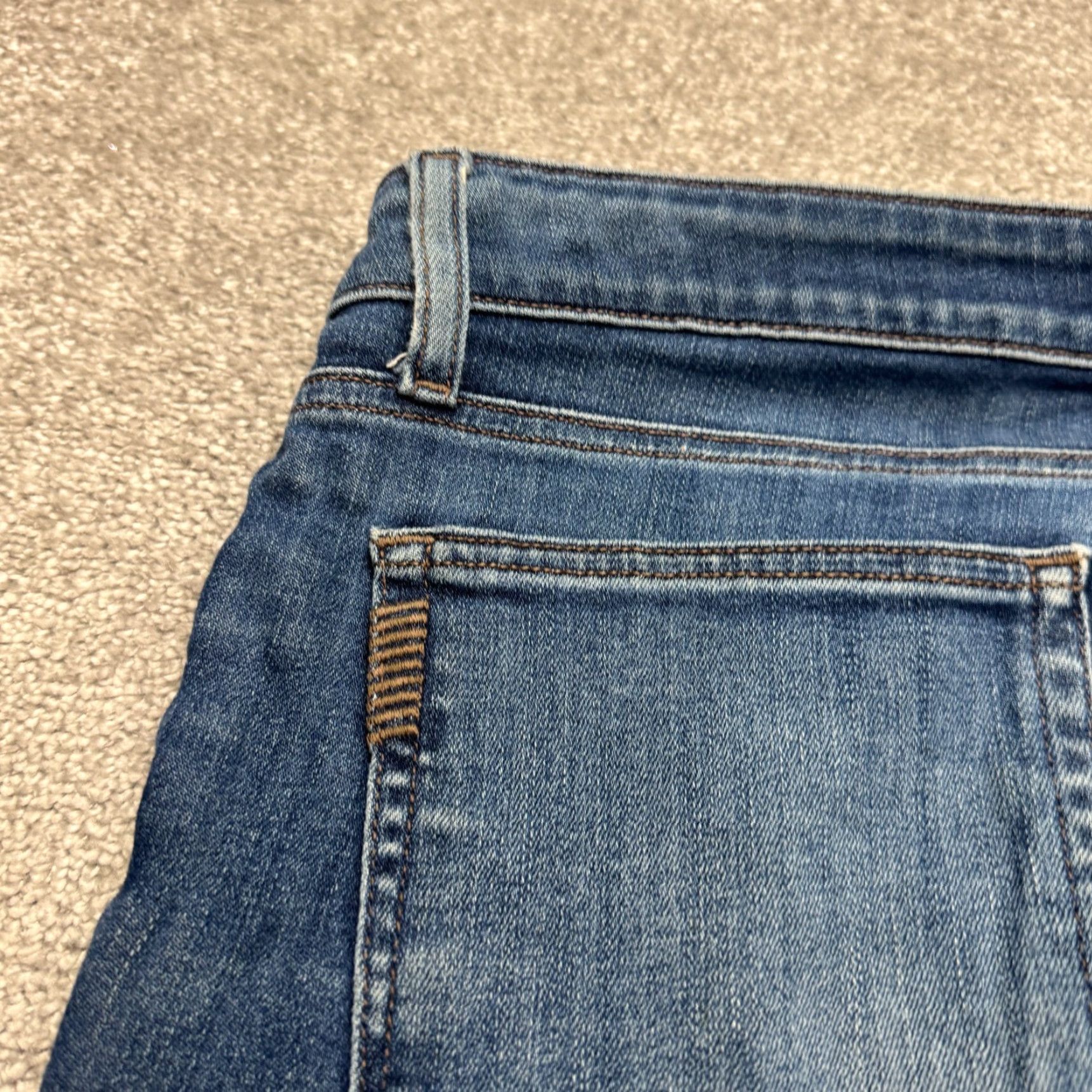 Paige Paige Skyline Jeans Womens 32 Blue Denim 5-Pocket Stretch Skinny Regular Size 24" / US 00 / IT 34 - 6 Thumbnail