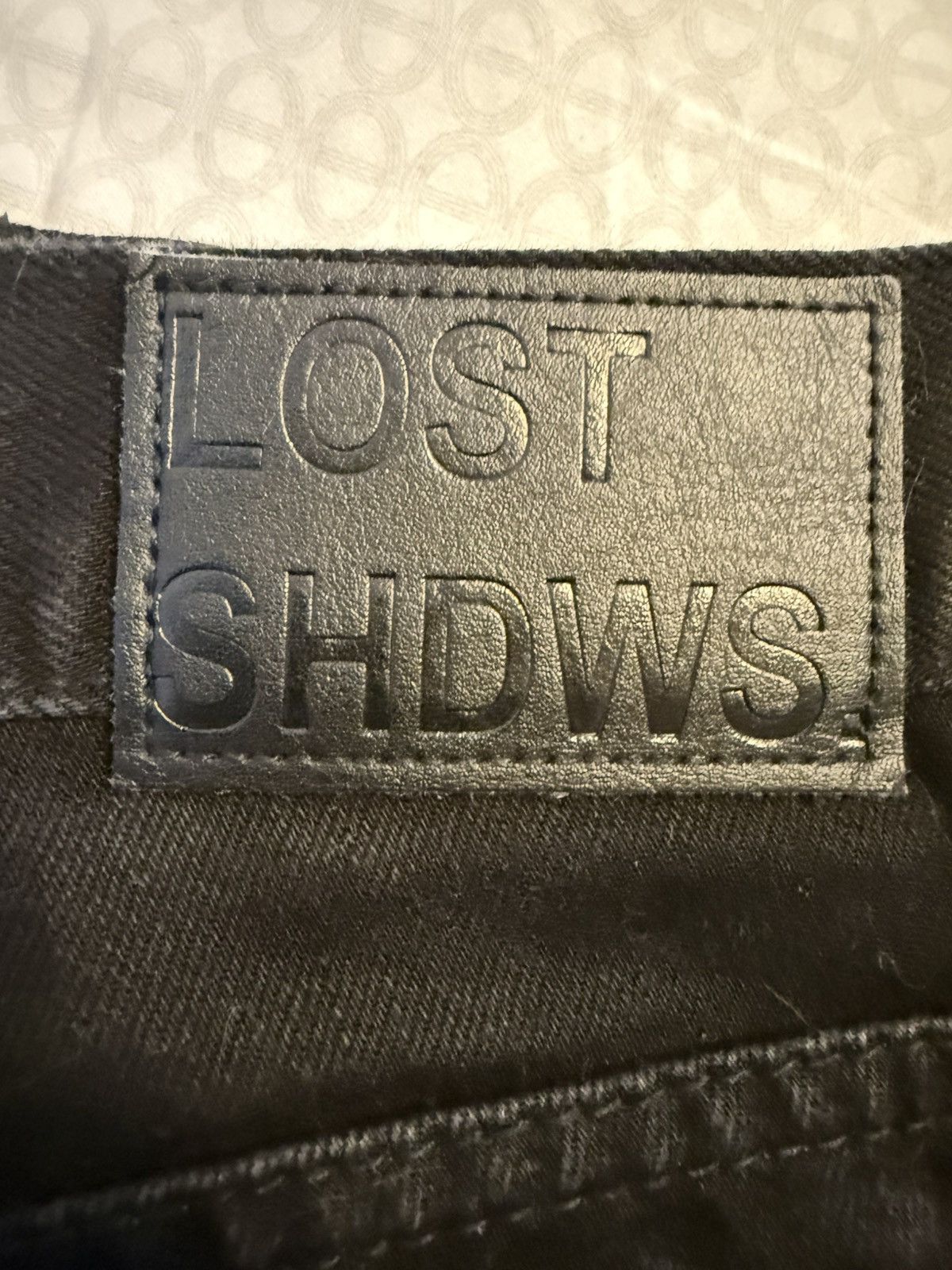 LOSTSHDWS LOSTSHDWS DRK Denim Pant (Red) Size US 32 / EU 48 - 3 Thumbnail