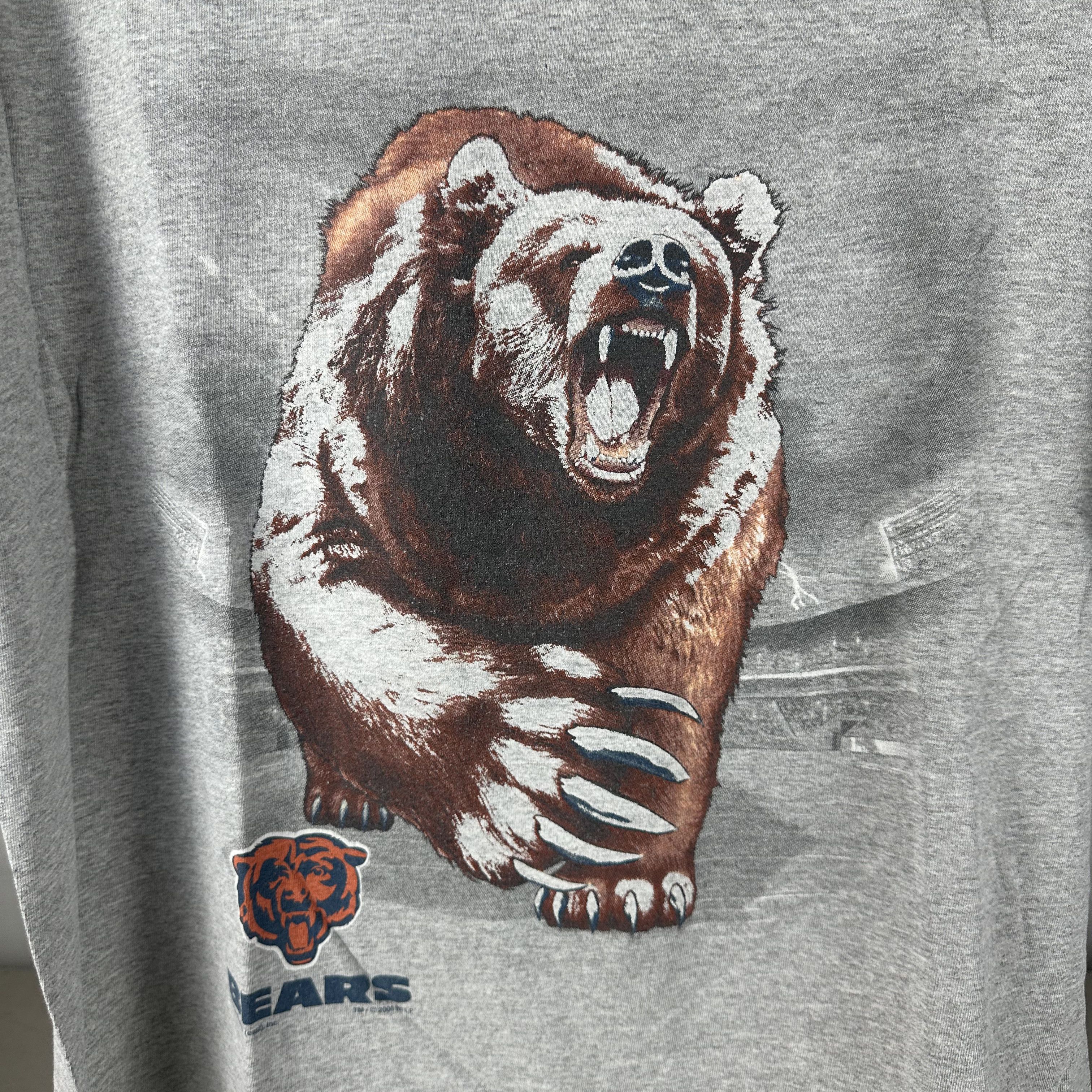 Vintage Vintage 2001 Chicago Bears Football NFL Mascot T-shirt Size US L / EU 52-54 / 3 - 2 Thumbnail