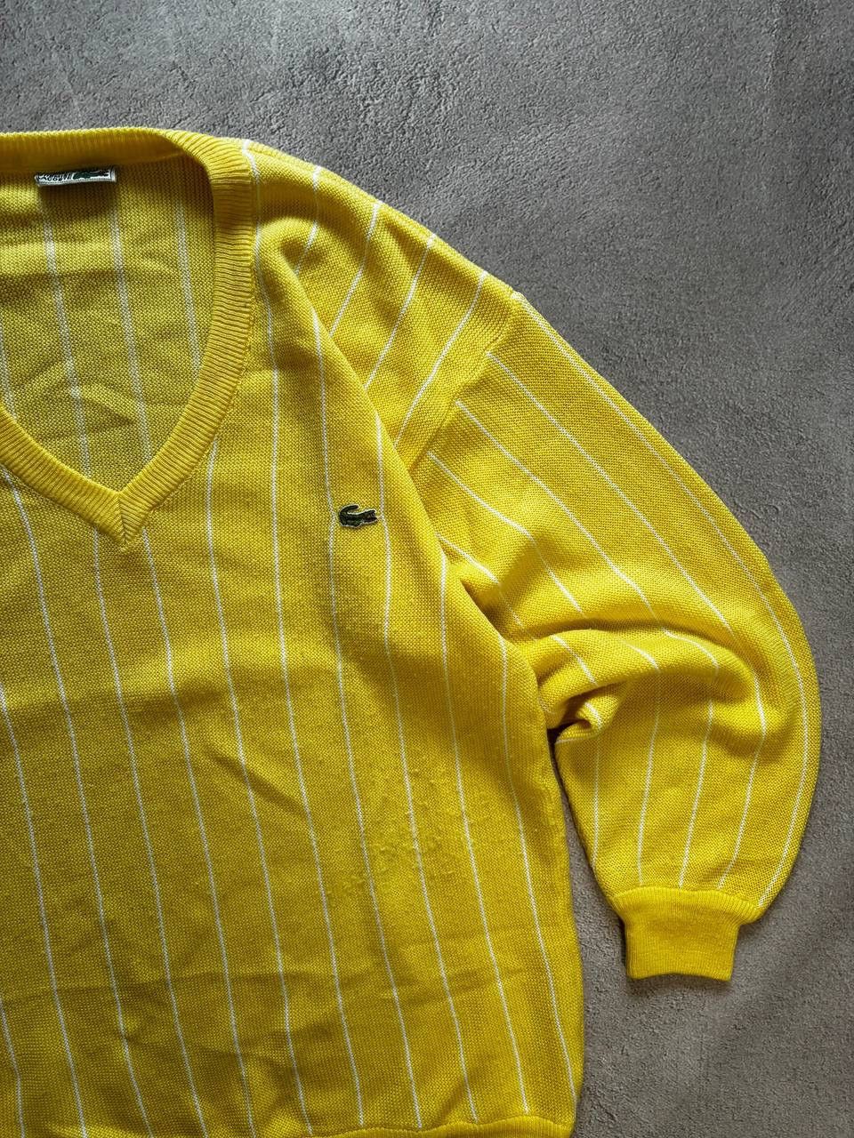 Lacoste × Vintage Chemise Lacoste archive vintage distressed sweater Size US XL / EU 56 / 4 - 5 Thumbnail