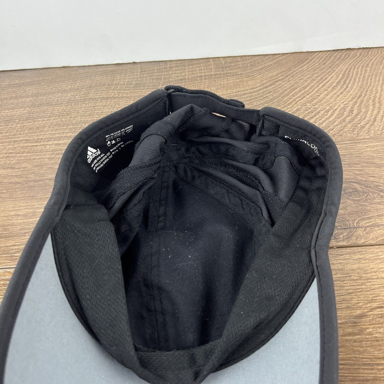 Adidas Adidas Athletic Hat Running Adidas Black Hat Adjustable Adul Size ONE SIZE - 15 Thumbnail