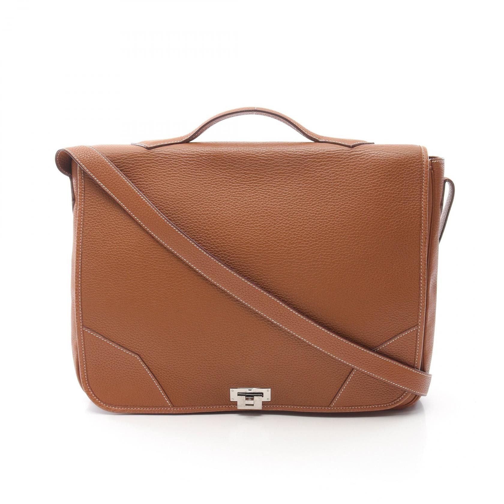 Hermes Hermes Victoria Taurillon Clemence Shoulder Bag Leather Shoulder Bag Stamp I (2005) DUTY FREE for USA