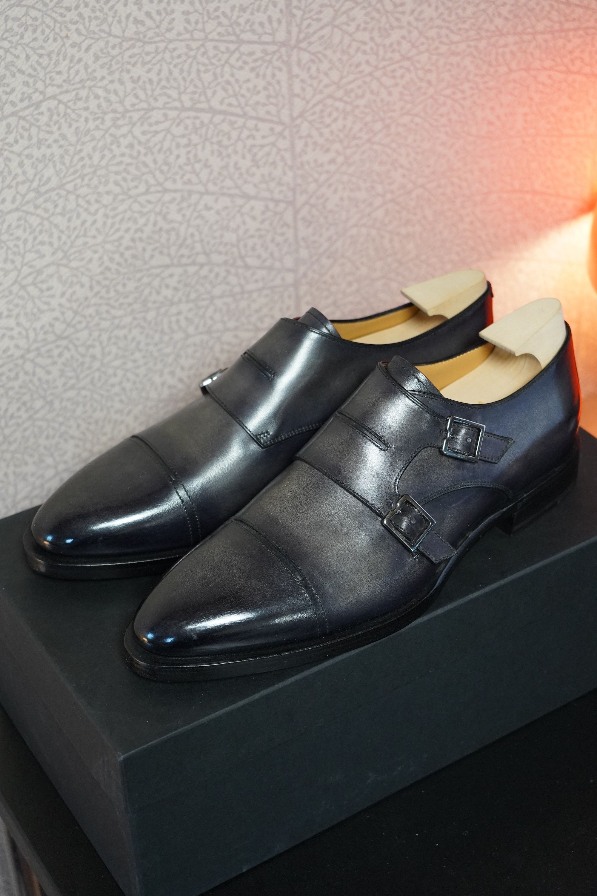 Berluti Berluti Equilibre Double Monk Strap Shoes Venezia Leather Size US 9 / EU 42 - 3 Thumbnail