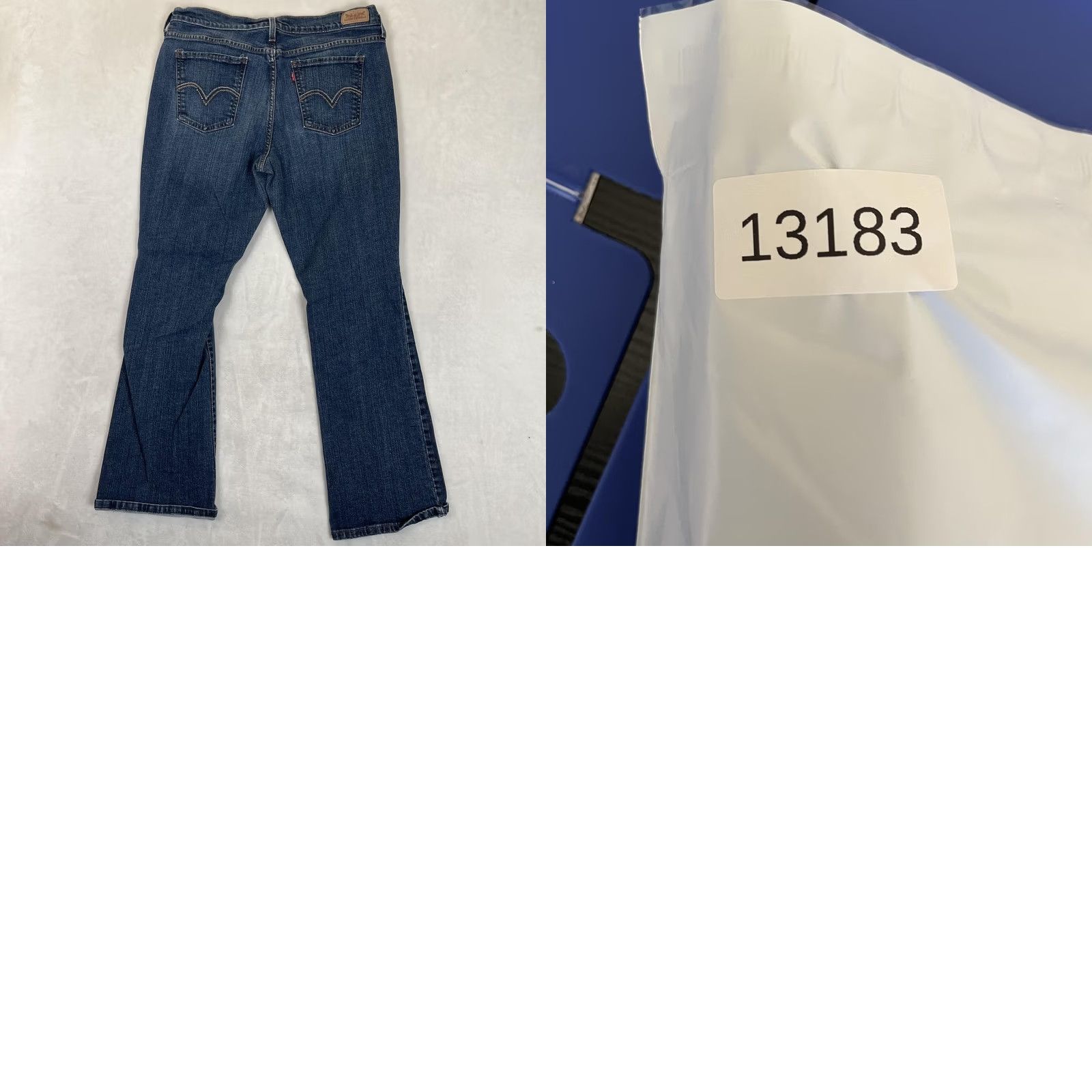 Levi's Levi's Jeans 515 Bootcut Womens 14 W32 L32 Medium Blue Denim Stretch Cotton Blend Spandex Size 36" / US 14 / IT 50 - 8 Thumbnail