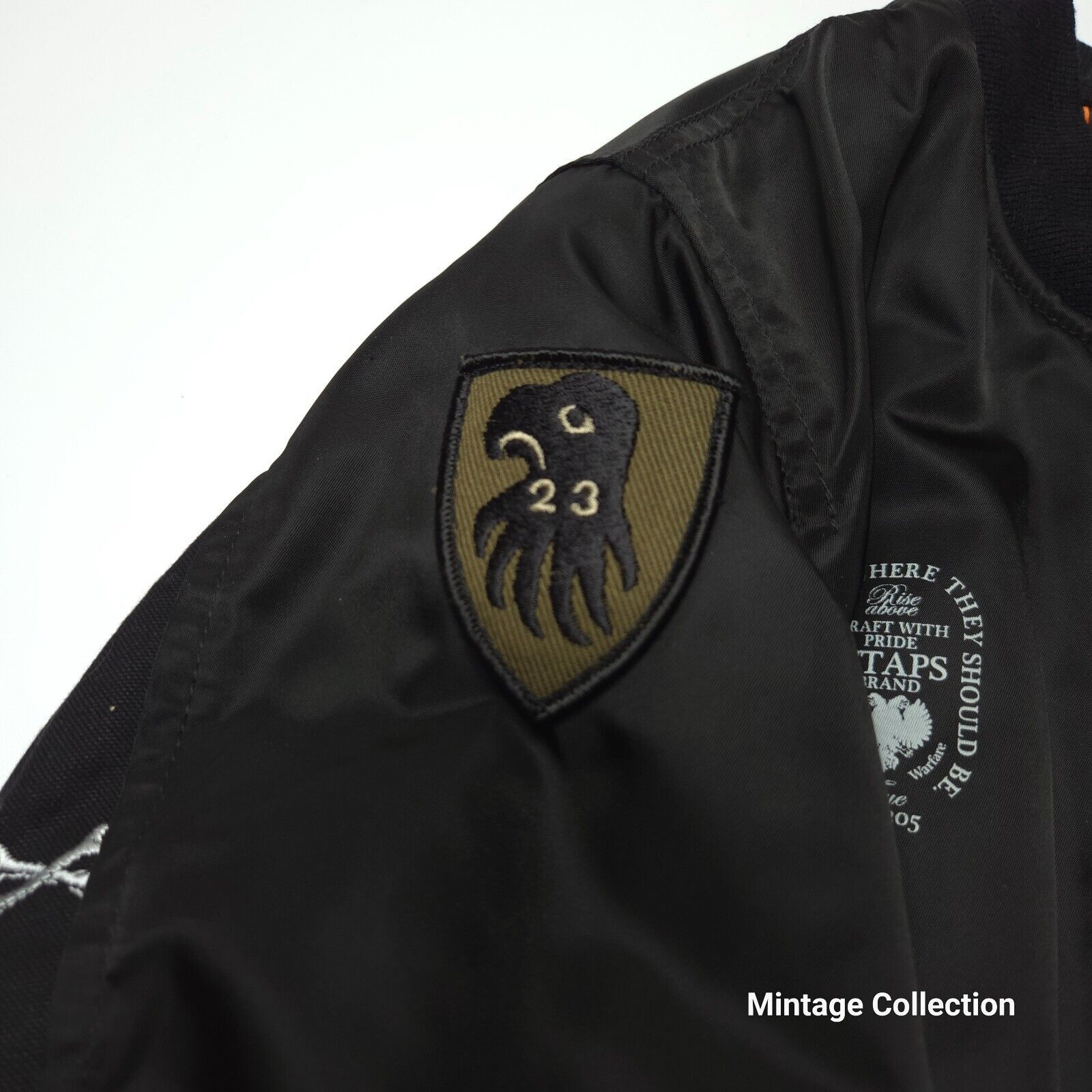 Wtaps WTAPS MILITIA BLACK MA-1 BOMBER JACKET RED DAWN Size US S / EU 44-46 / 1 - 9 Thumbnail