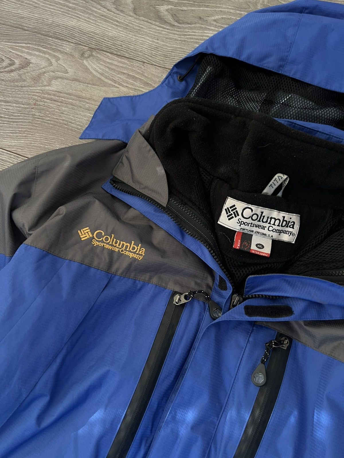 Columbia Vintage Columbia Titanium Omni-Tech Waterproof 2in1 Jacket Size US XXL / EU 58 / 5 - 7 Thumbnail