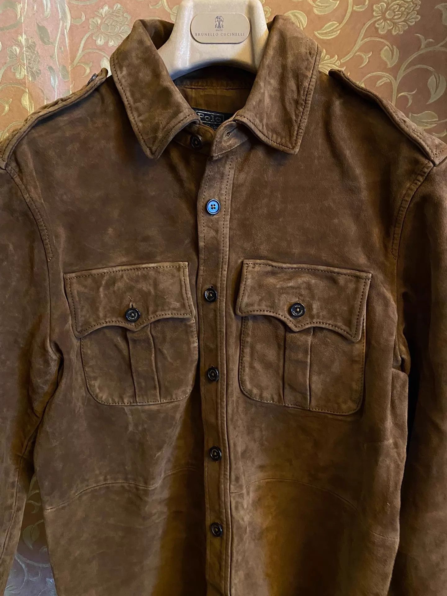Polo Ralph Lauren RALPH LAUREN POLO RRL Heavyweight Sheepskin Jacket S Size US S / EU 44-46 / 1 - 4 Thumbnail