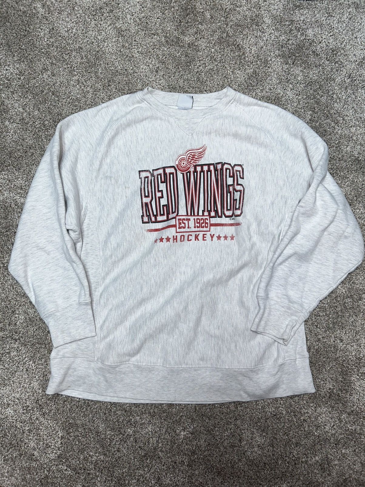 NHL NHL Redwings Crewneck Size US XXL / EU 58 / 5 - 1 Thumbnail