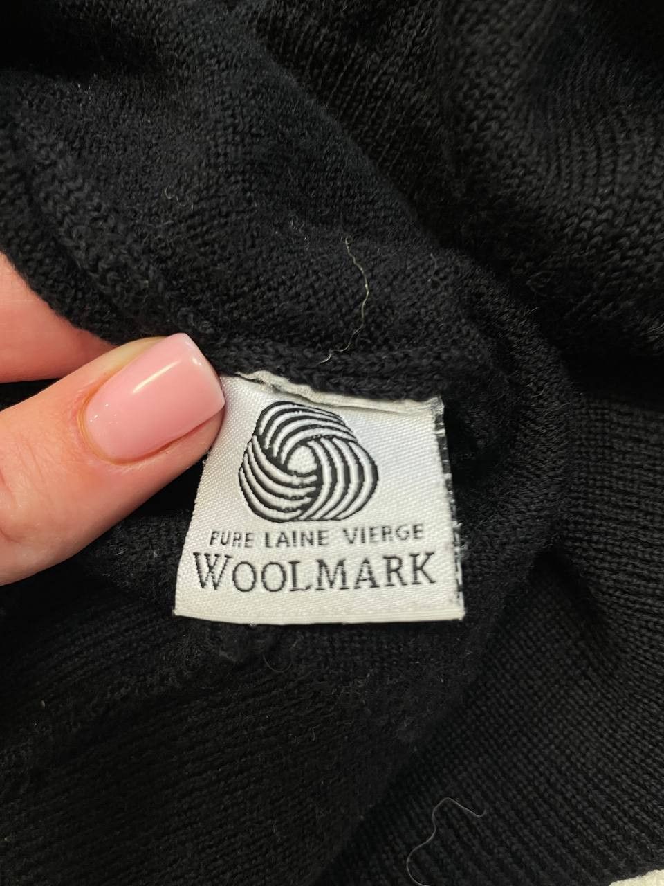 Lacoste Vintage Lacoste Wool Turtleneck Sweater Black Woolmark 90s Size US XL / EU 56 / 4 - 10 Thumbnail