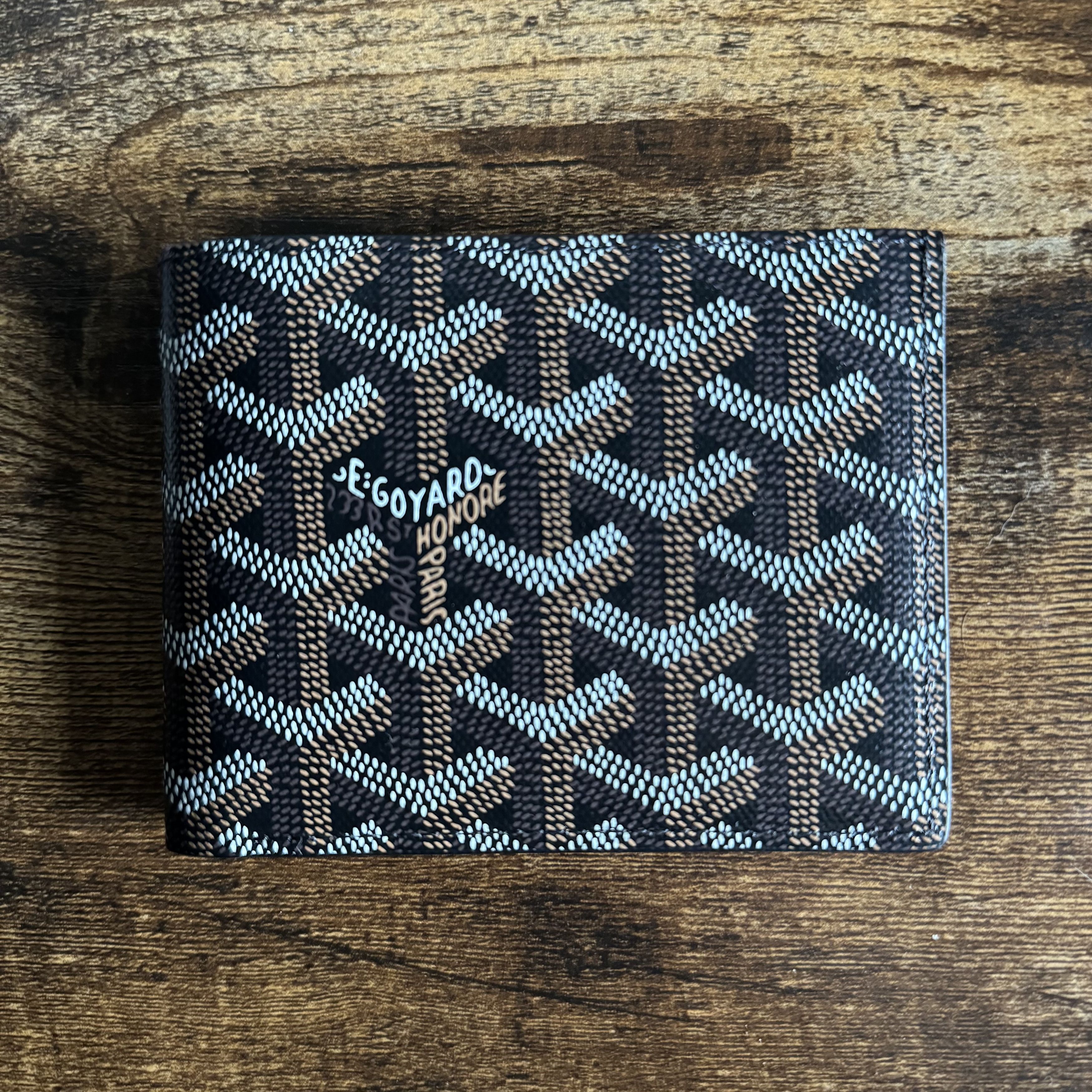 image of Goyard Saint-Florentin Wallet in Black, Men's