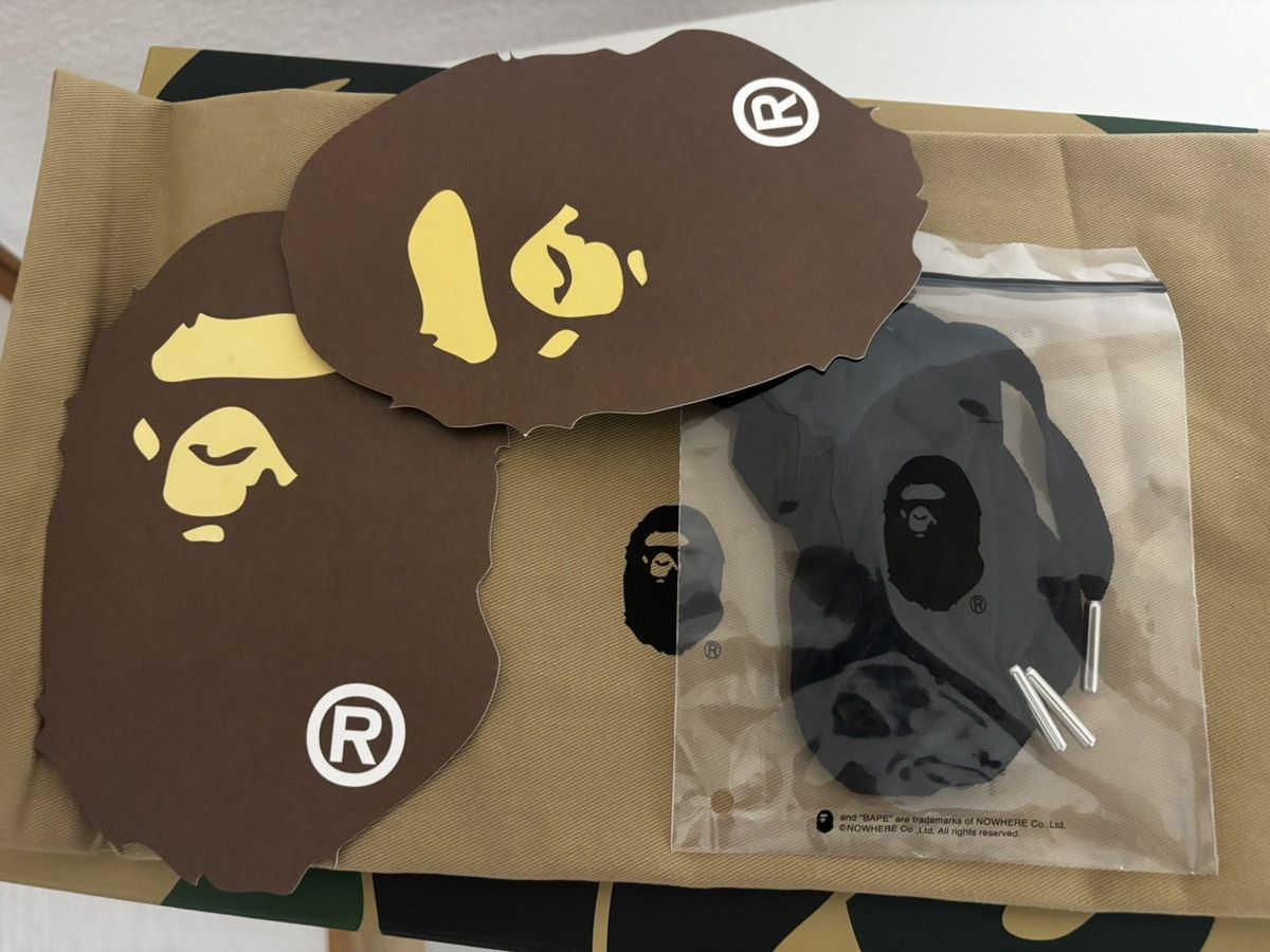 Bape Authentic ape bape bape sta #4 black 11 new bapesta Size US 11 / EU 44 - 14 Thumbnail