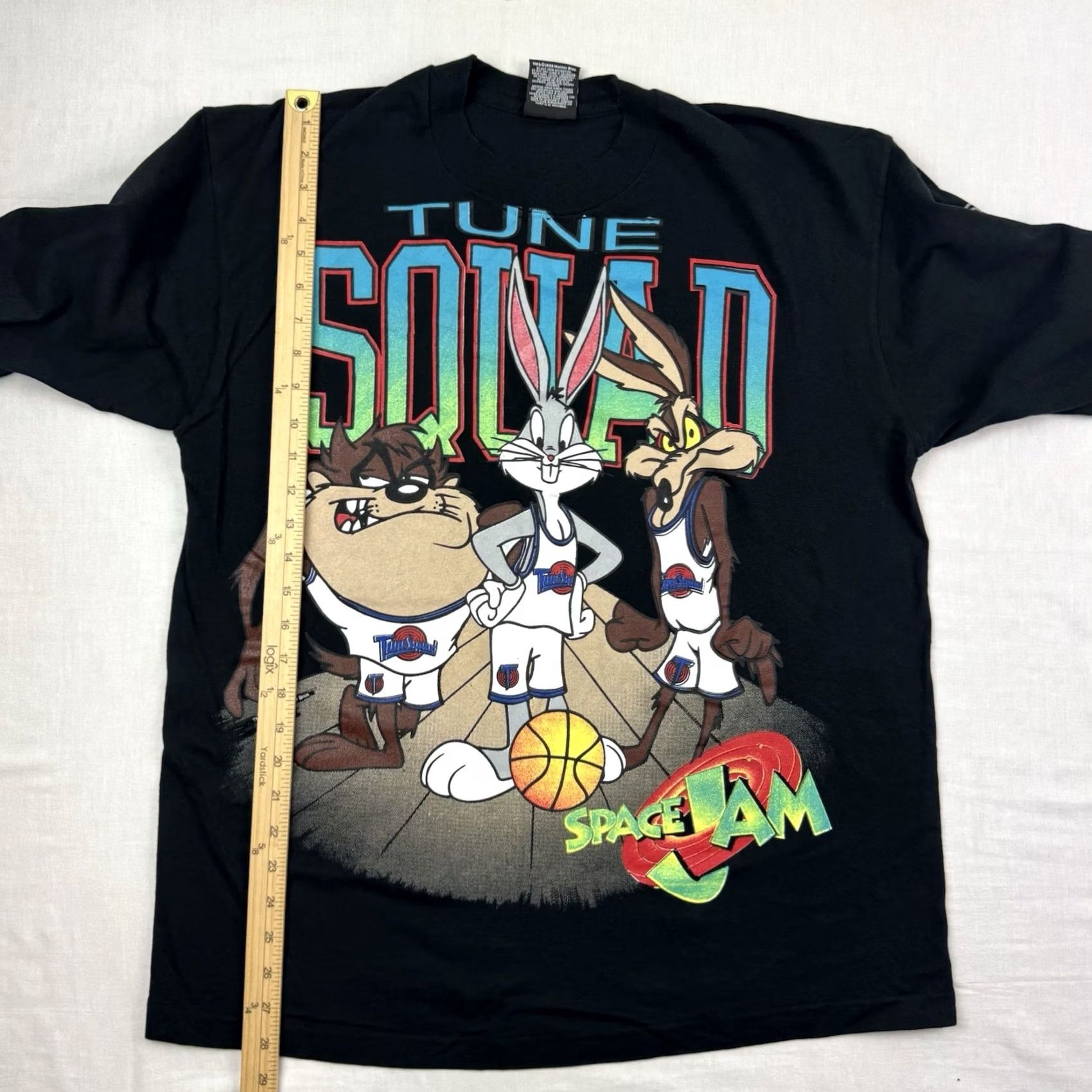 Vintage VINTAGE Space Jam T Shirt Long Sleeve Adult Large Tune Squad Looney Tunes 90s Size US L / EU 52-54 / 3 - 6 Thumbnail