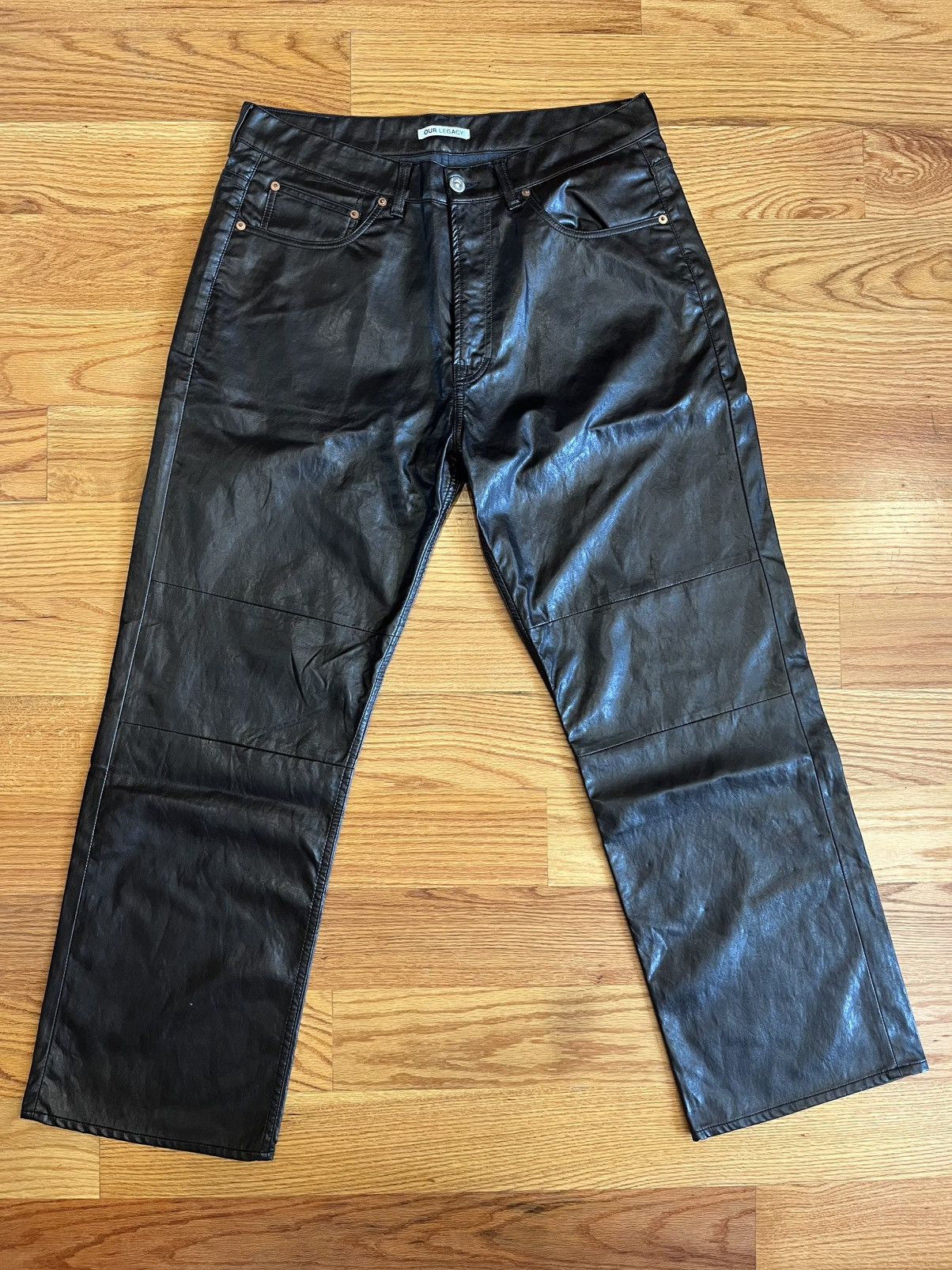 Our Legacy Leather Pants | Grailed