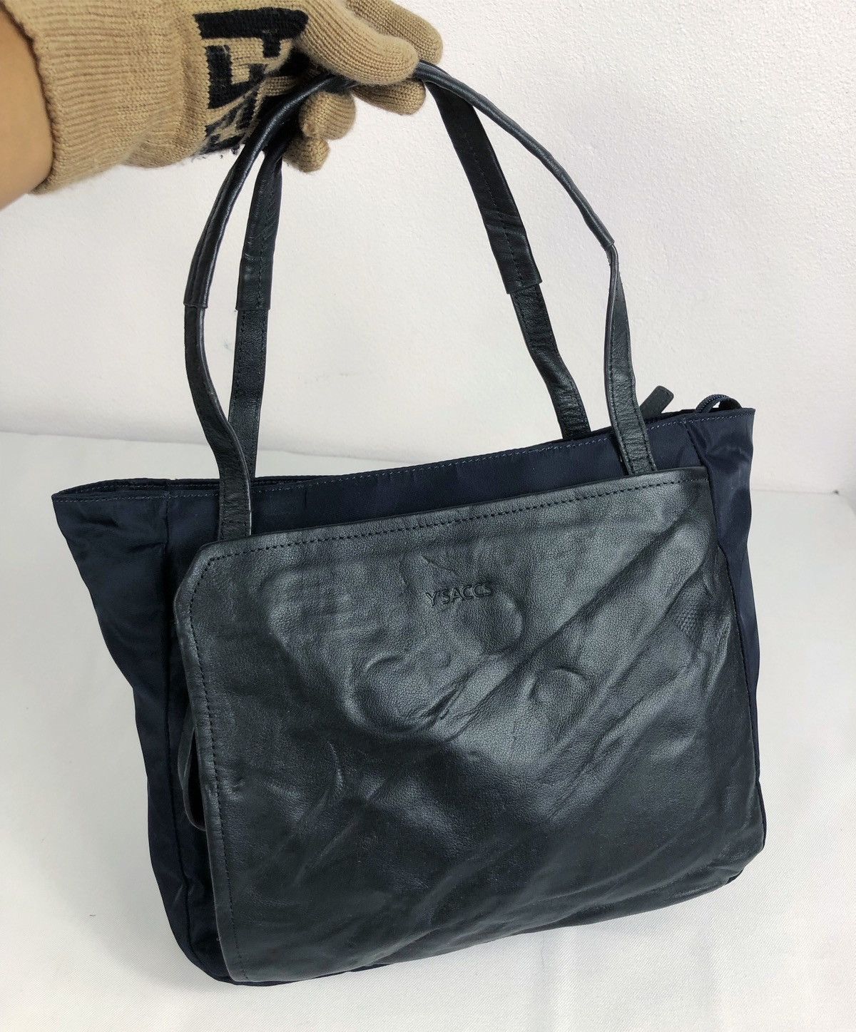 Yohji Yamamoto Rare Yohji Yamamoto Y’saccs Tote Bag Size ONE SIZE - 3 Thumbnail