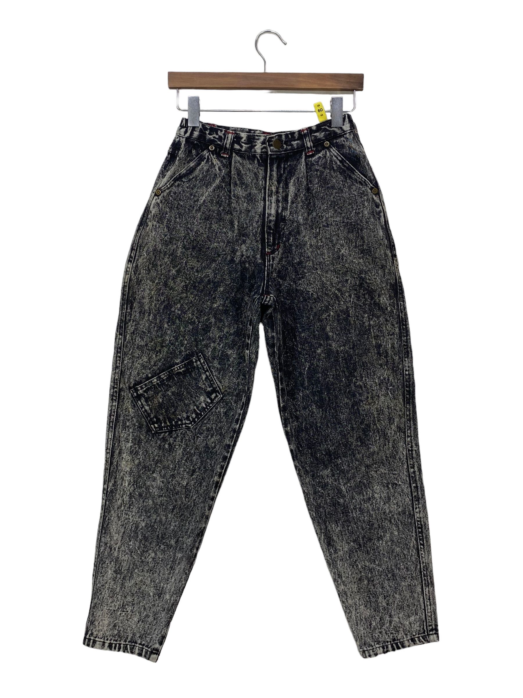 Japanese Brand Zigomar Denim Jeans High Rise Mom Jeans Ankle Jeans Size 24" / US 00 / IT 34 - 2 Thumbnail