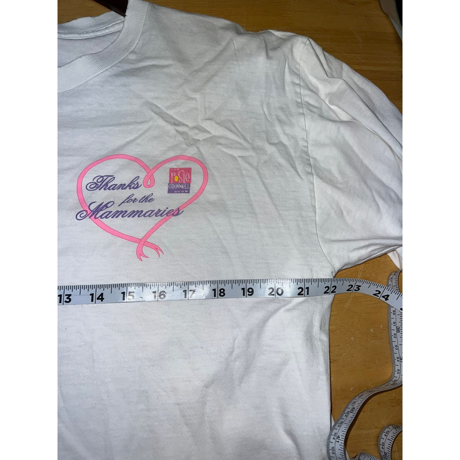 Vintage Vintage Rosie O Donnell Show Shirt Thanks Mammaries Cancer X Size US XL / EU 56 / 4 - 10 Thumbnail