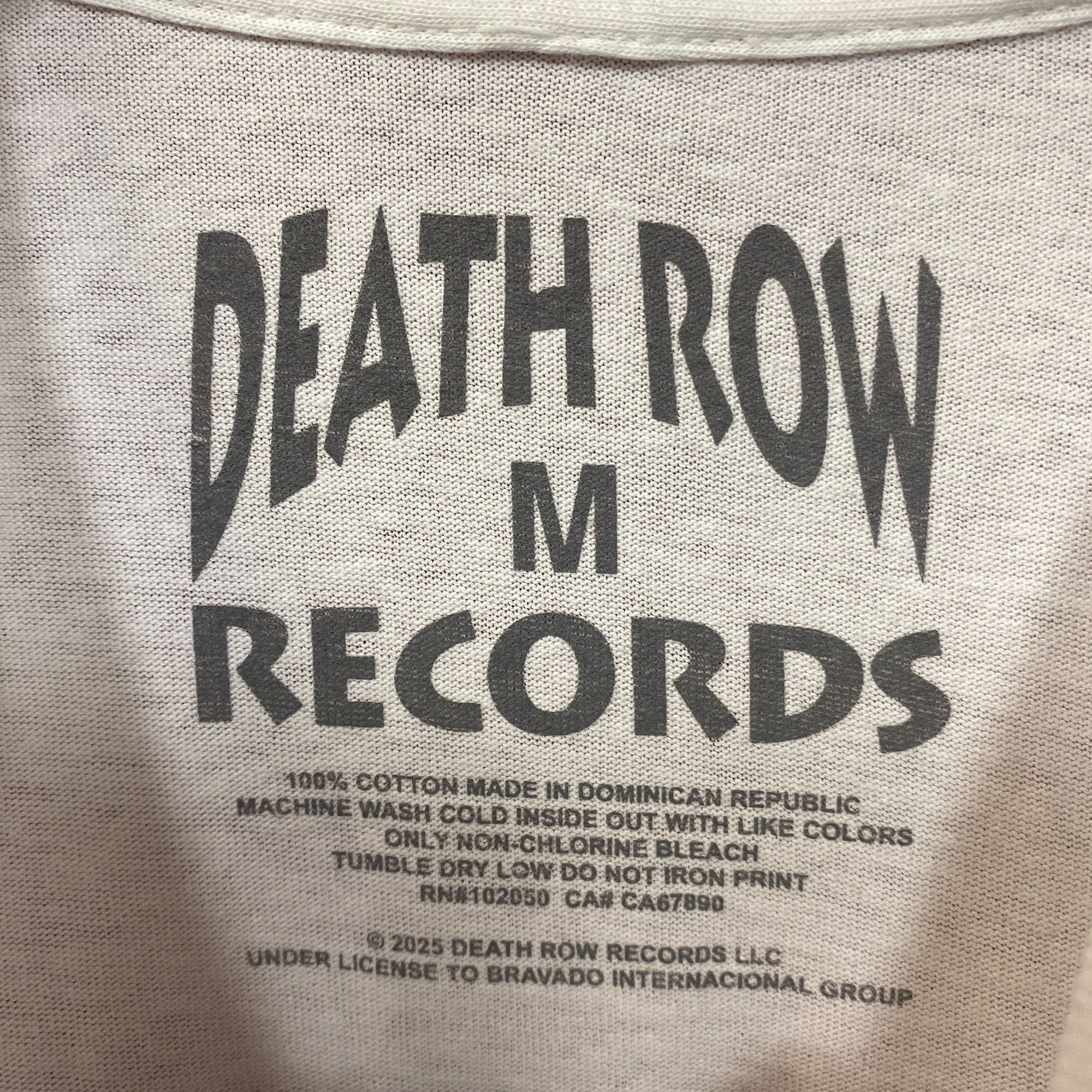 Death Row Records Death Row Records Puffy Electric Chair Inmate Logo Rap Tee M Size US M / EU 48-50 / 2 - 4 Thumbnail