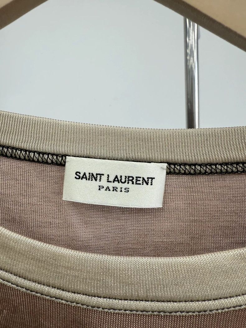 Saint Laurent Paris Saint Laurent ParisPink short-sleeved T-shirt 2504-Nextarr Size S / US 4 / IT 40 - 3 Thumbnail