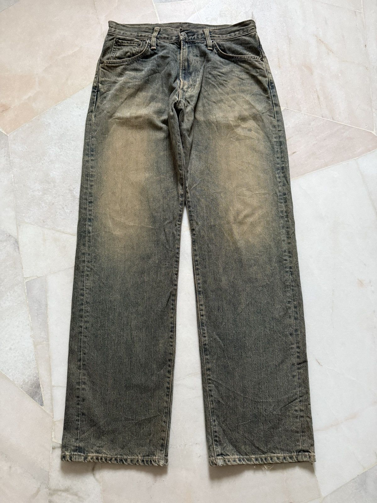 Japanese Brand 2000s Vintage Edwin 445 rusty pants Size US 30 / EU 46 - 2 Thumbnail