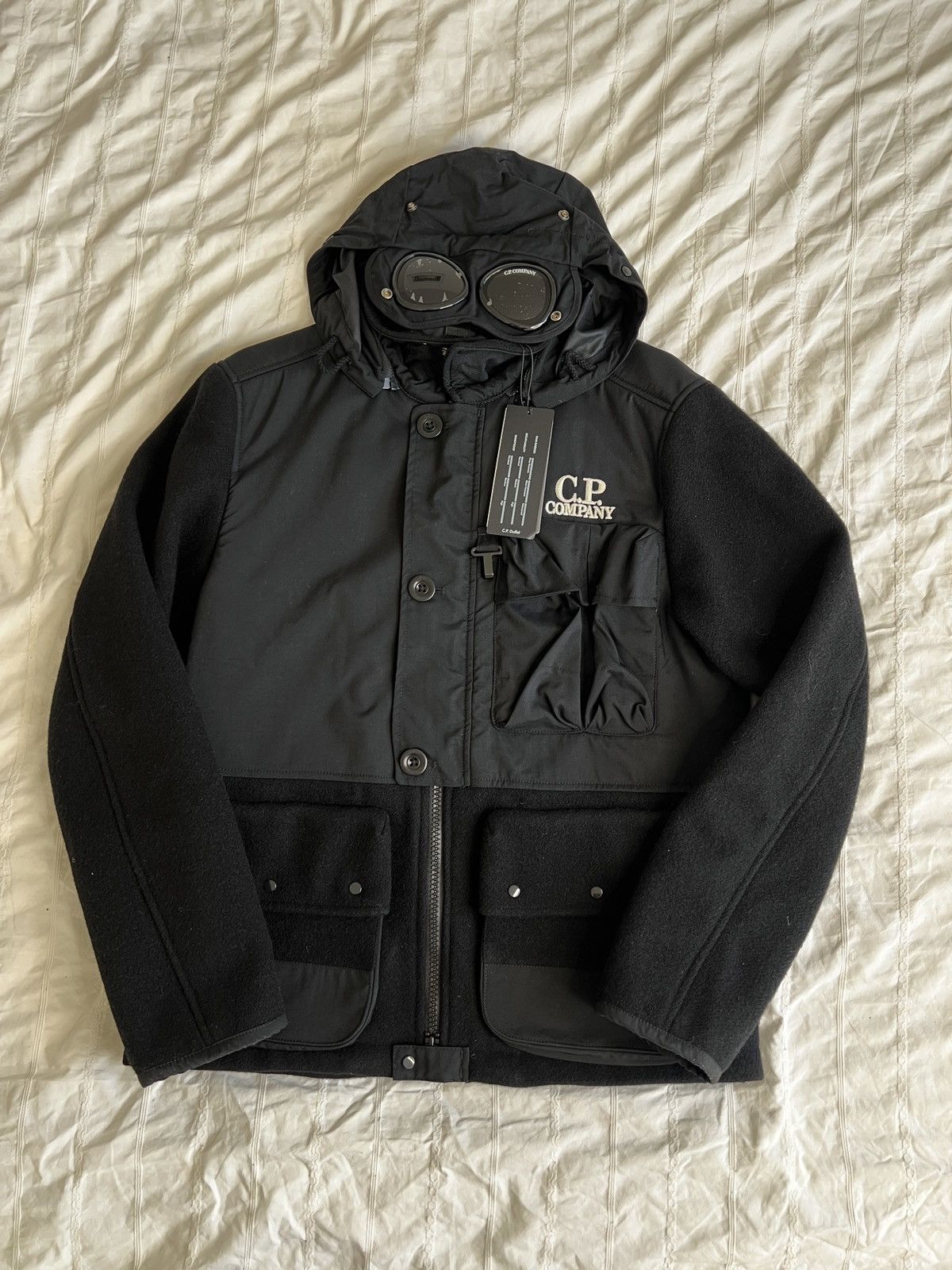 C.P. Company C.P. Company Duffel Mixed Goggle Hooded Jacket Size US M / EU 48-50 / 2 - 5 Thumbnail