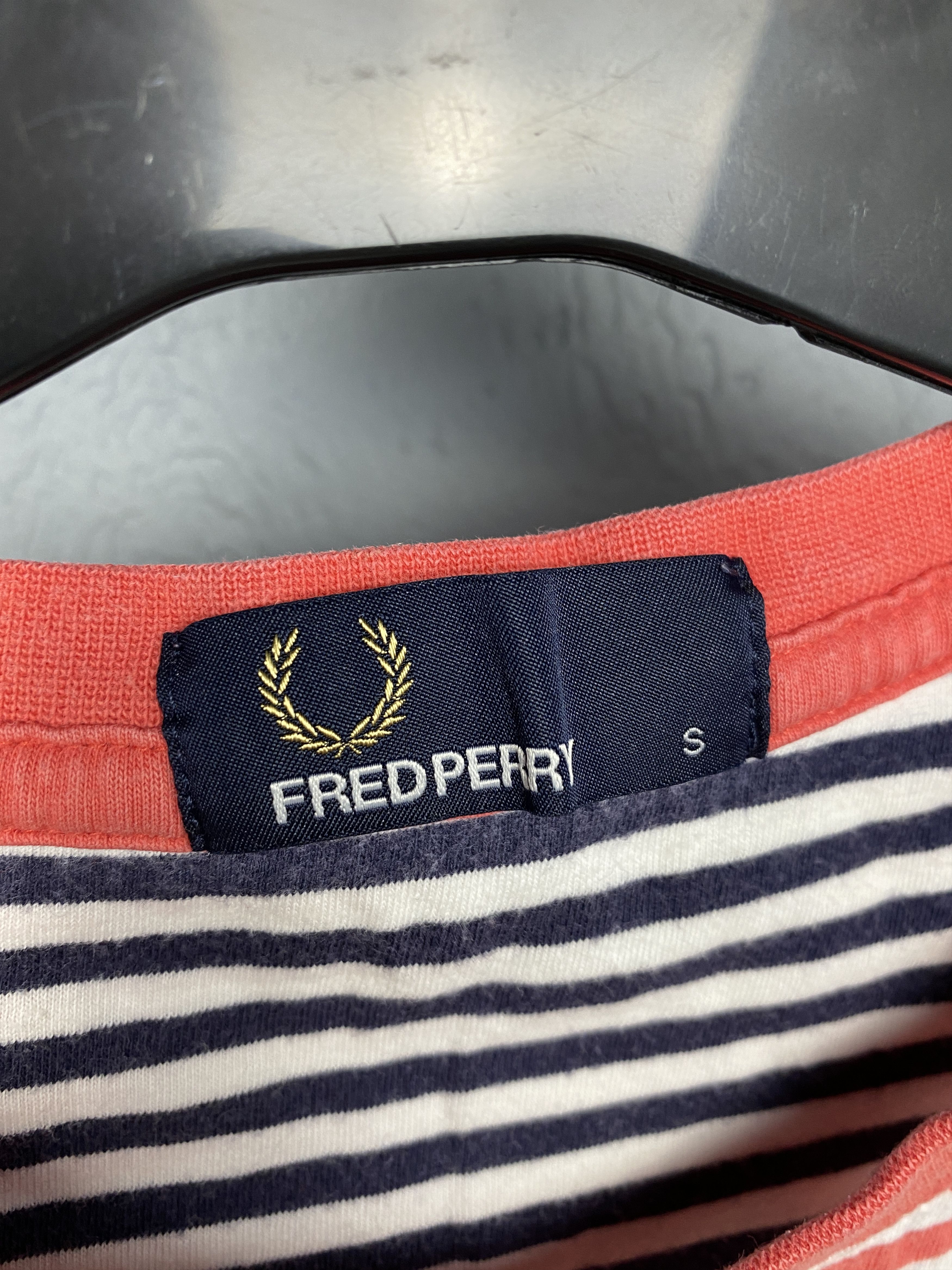 Fred Perry × Vintage Fred Perry Mens Crew Neck T-Shirt Tee Size US S / EU 44-46 / 1 - 4 Thumbnail