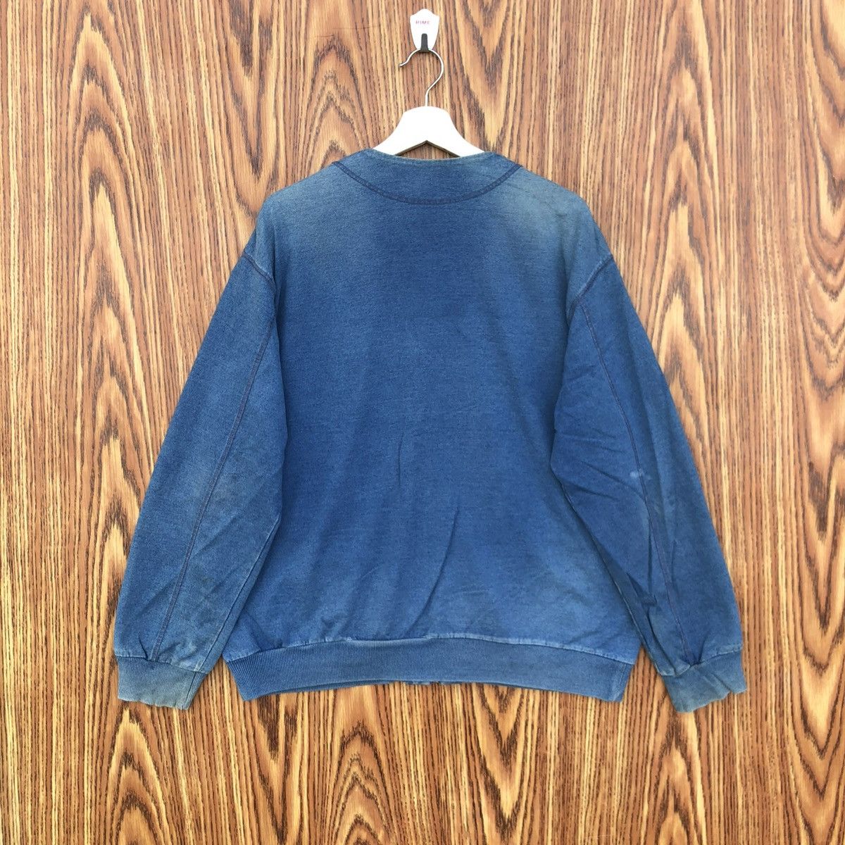 Issey Miyake Vintage Ne-Net By Issey Miyake Indigo Jacket Zipper Size US L / EU 52-54 / 3 - 6 Thumbnail