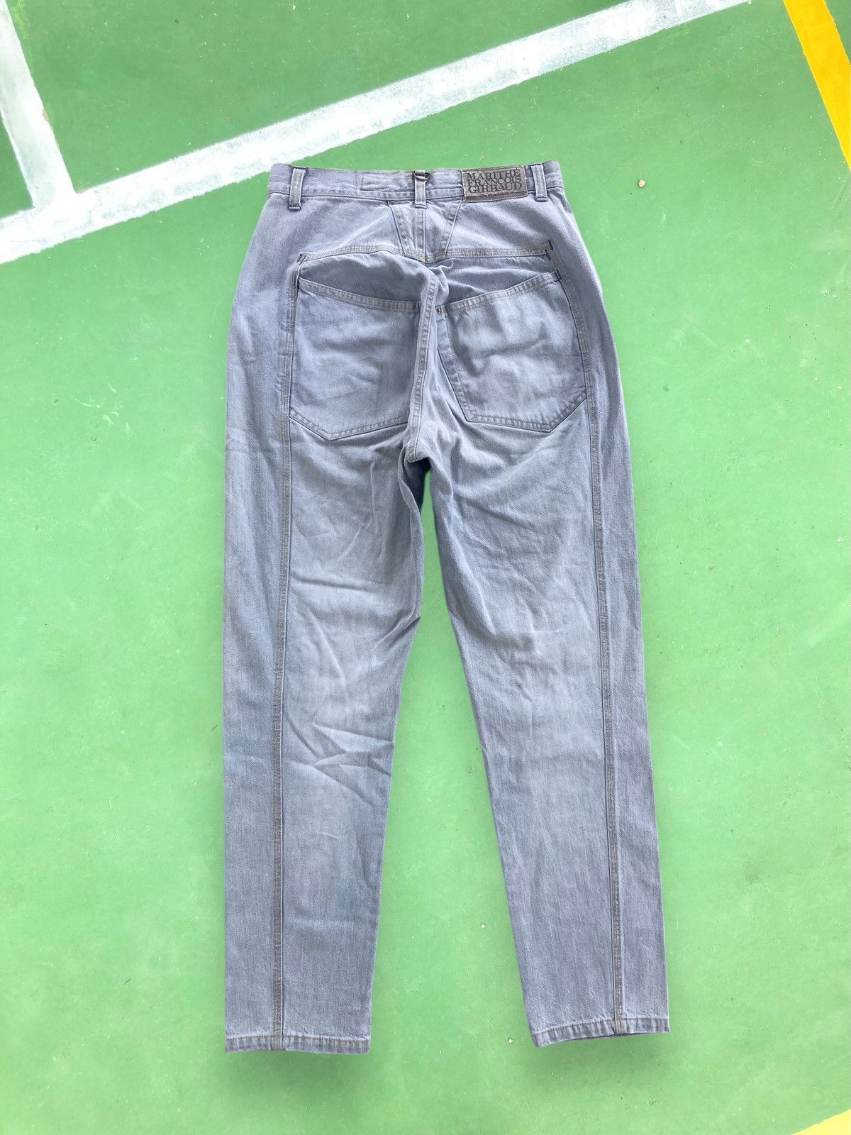 Marithe + Francois Girbaud Vintage Marithe Francois Girbaud Zip Pocket Denim Pants Size 28" / US 6 / IT 42 - 2 Thumbnail
