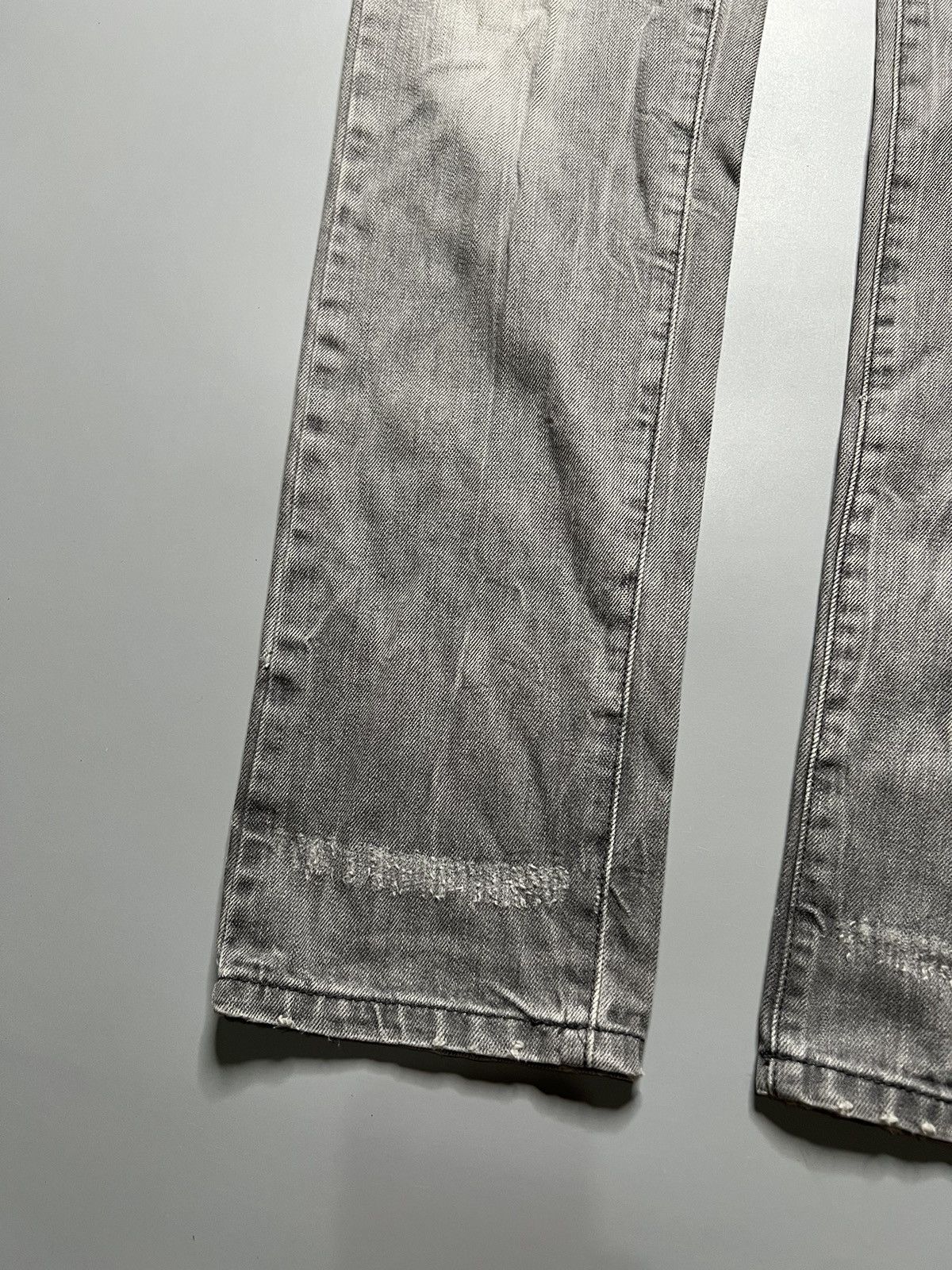 Raf by Raf Simons Raf by raf simons Faded Wash Distressed Jeans Size US 28 / EU 44 - 4 Thumbnail