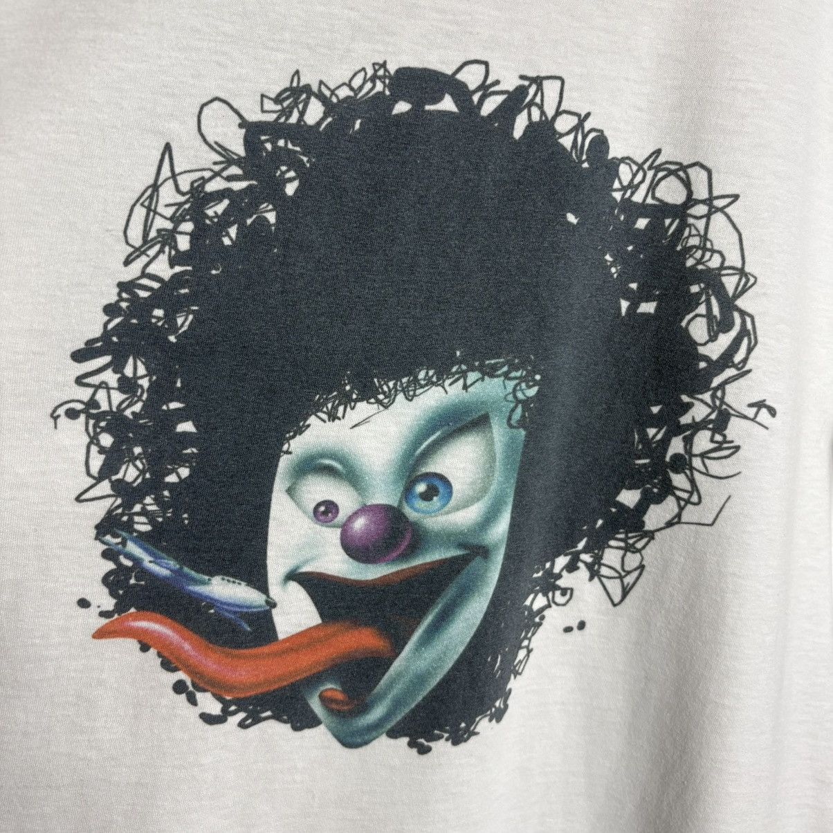 Band Tees Vintage CIRCOLOCO Clown DJ EDM Techno Music T-Shirt Size US L / EU 52-54 / 3 - 2 Thumbnail