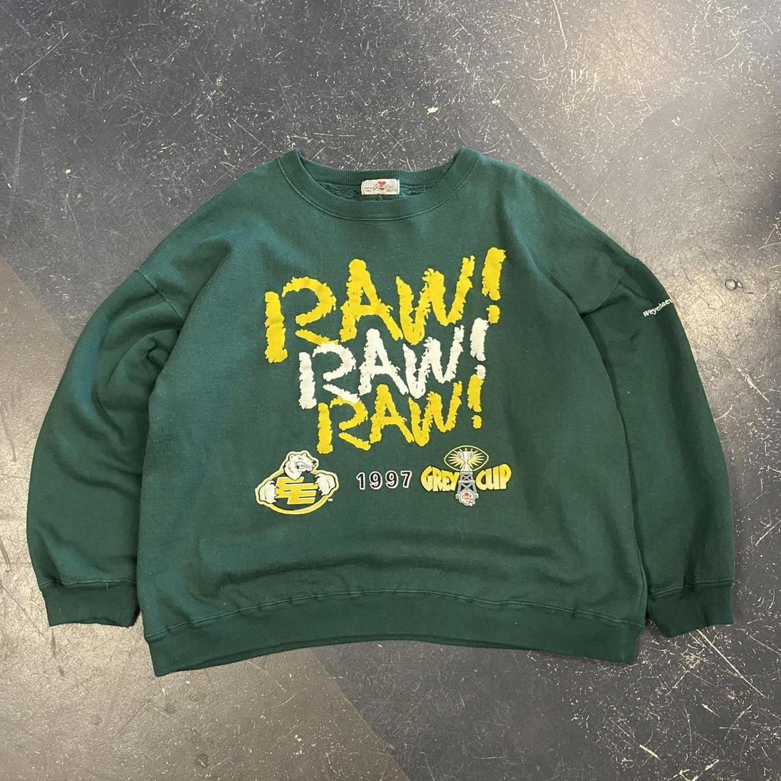 Vintage Vintage 1997 Edmonton Eskimos Crewneck Size US XL / EU 56 / 4 - 2 Thumbnail