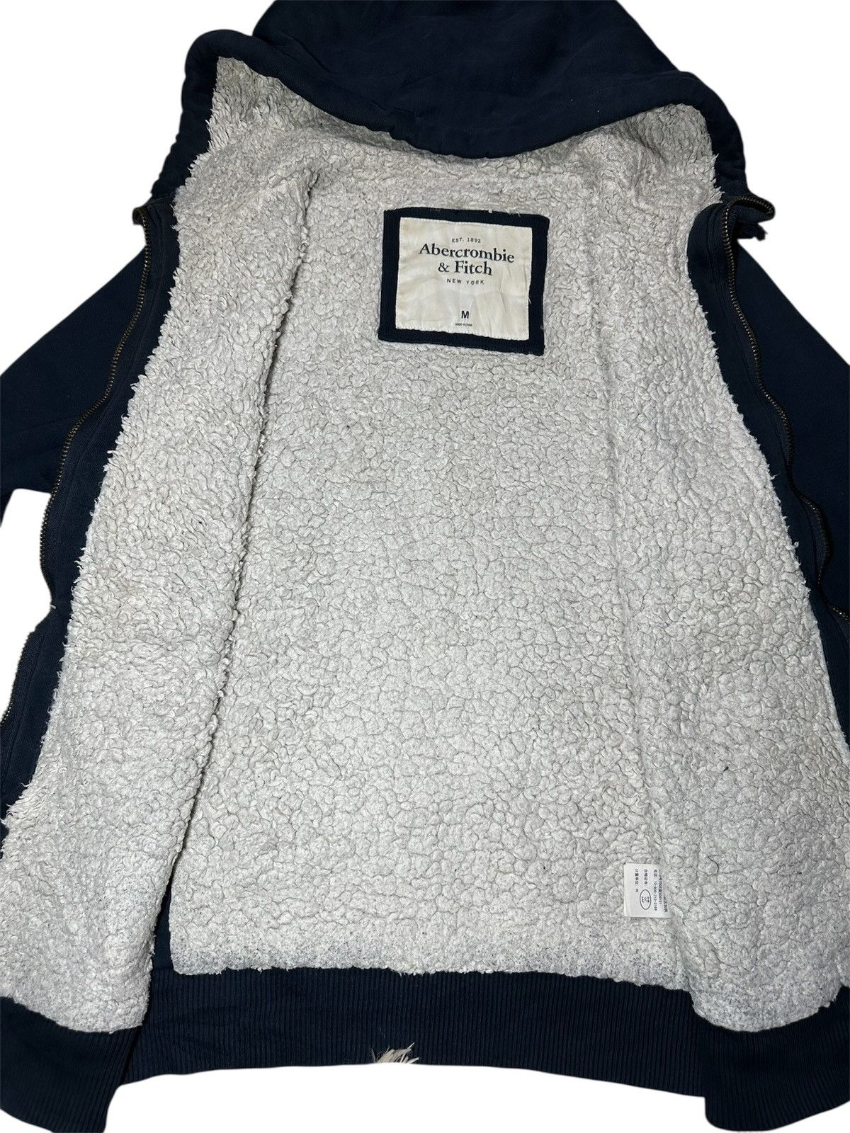Abercrombie & Fitch Abercrombie & Fitch full-zip hoodie Size US L / EU 52-54 / 3 - 4 Thumbnail