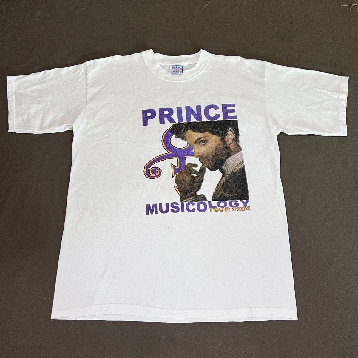 Rap Tees Vintage 2004 Prince MUSICOLOGY TOUR Tee R&B Funk Psychedelic Size US L / EU 52-54 / 3 - 2 Thumbnail