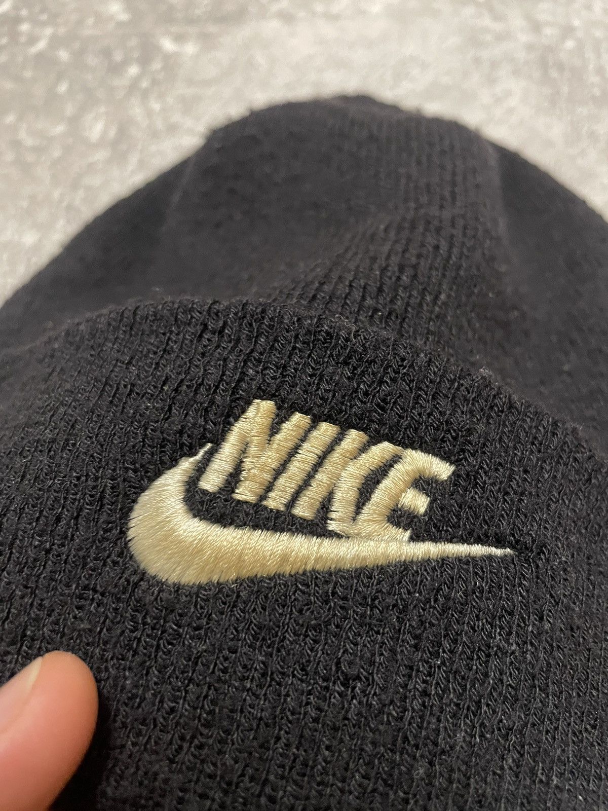 Nike Vintage Nike Beanie Hat 90s Size ONE SIZE - 3 Thumbnail