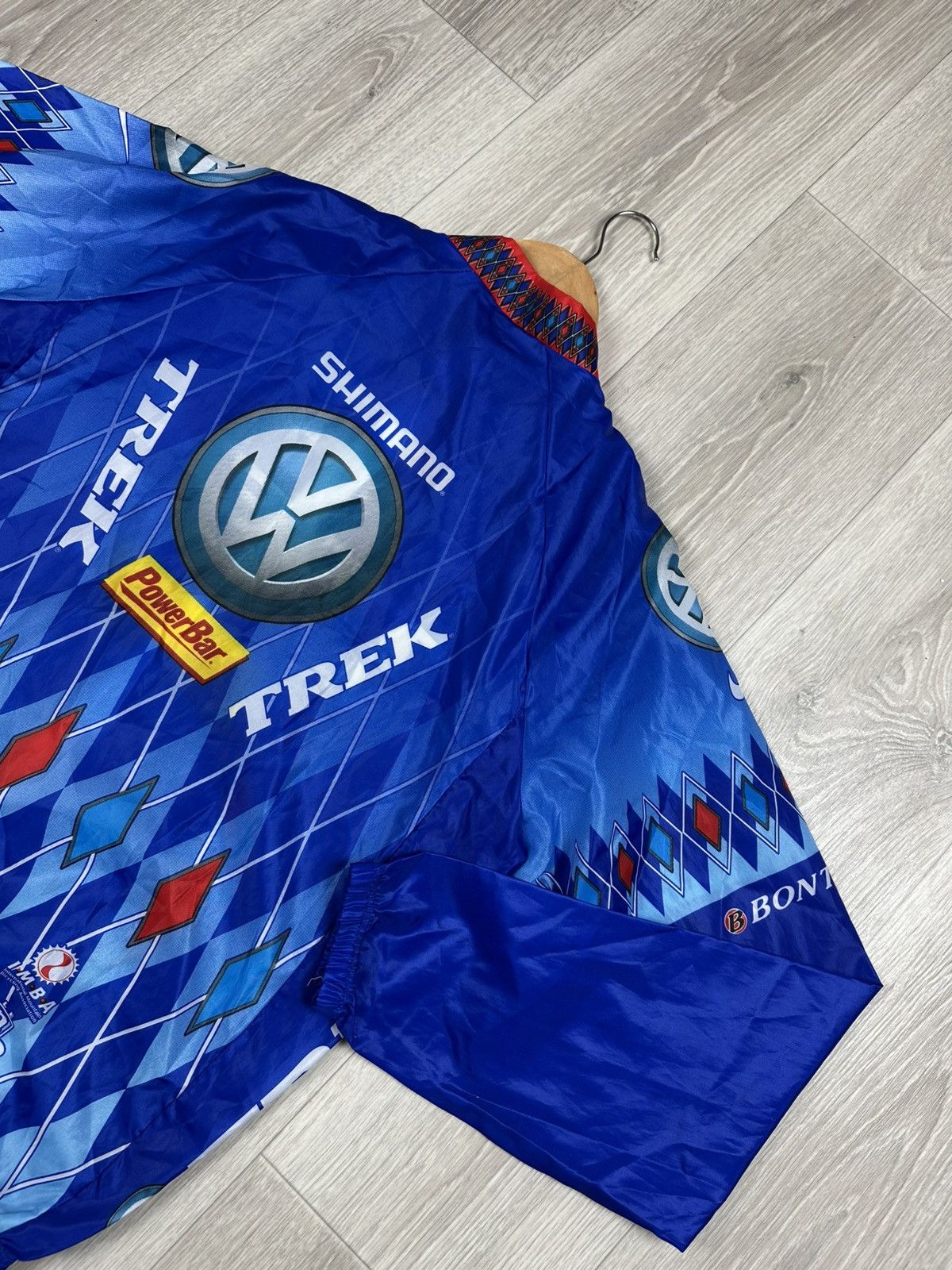 Nike × Vintage Nike Trek Volkswagen Vintage Cycling Jacket Windbreaker Size US L / EU 52-54 / 3 - 6 Thumbnail