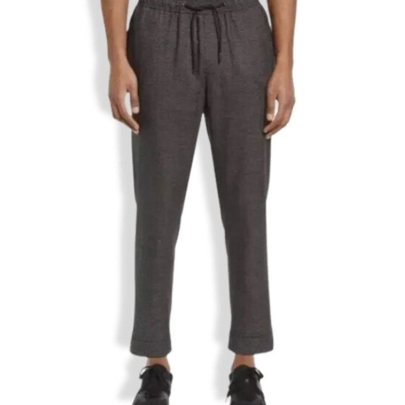 Other Open Edit Houndstooth Crop Pants Black Gray Men's 2XL NWT Size US 42 / EU 58 - 1 Thumbnail
