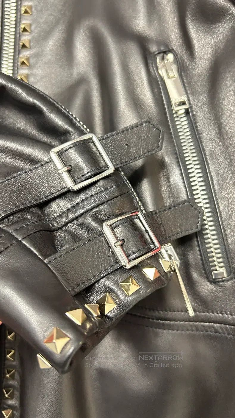 Valentino Valentino Willow nail leather jacket Size US M / EU 48-50 / 2 - 5 Thumbnail