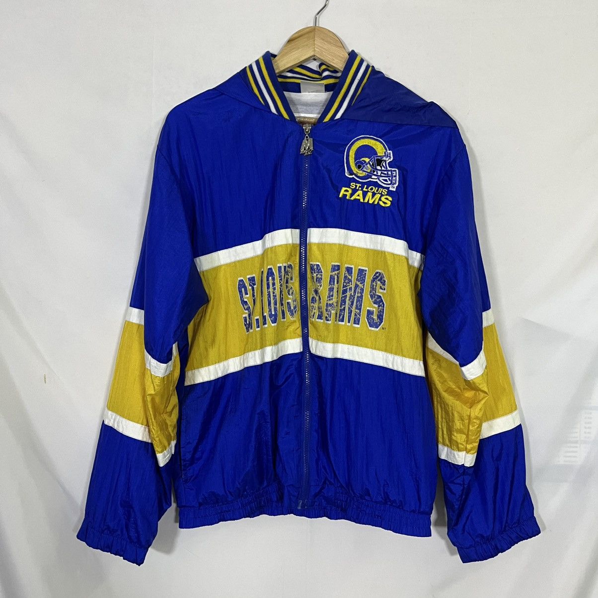 NFL NFL TOUCHDOWN CLUB ST.LOUIS RAM MIGHTY-MAC HOODED JACKET Size US M / EU 48-50 / 2 - 1 Thumbnail