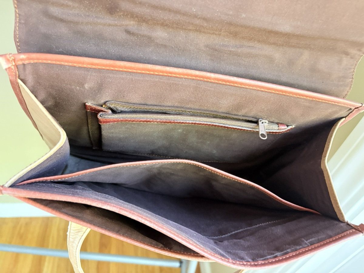 Other Vintage Golf Design Leather Flap Tote Size ONE SIZE - 5 Thumbnail