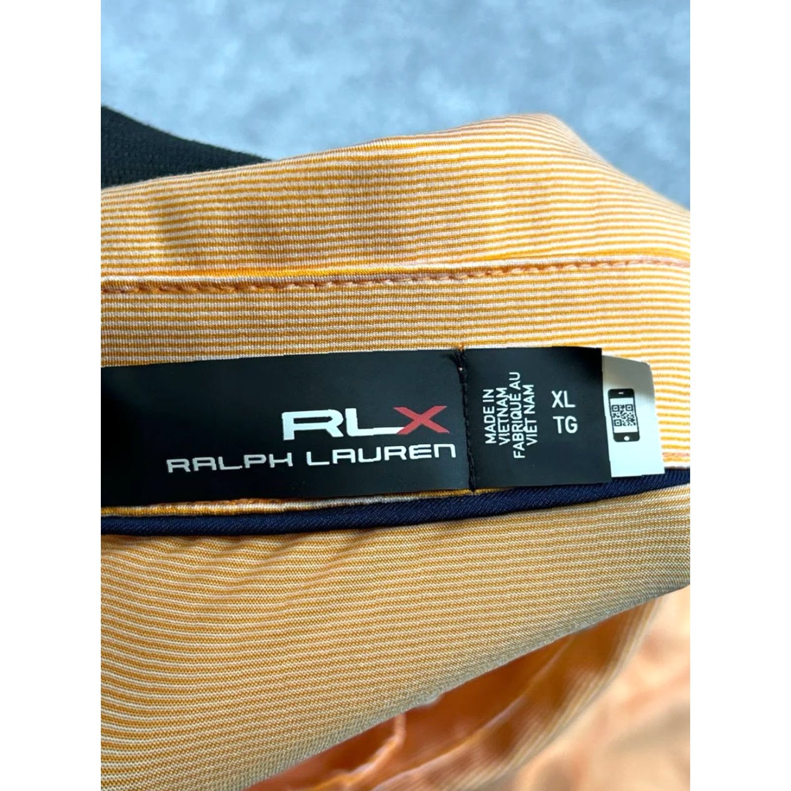 RLX Ralph Lauren Rlx Ralph Lauren Polo Shirt Mens Xl Orange Golf Size US XL / EU 56 / 4 - 3 Thumbnail