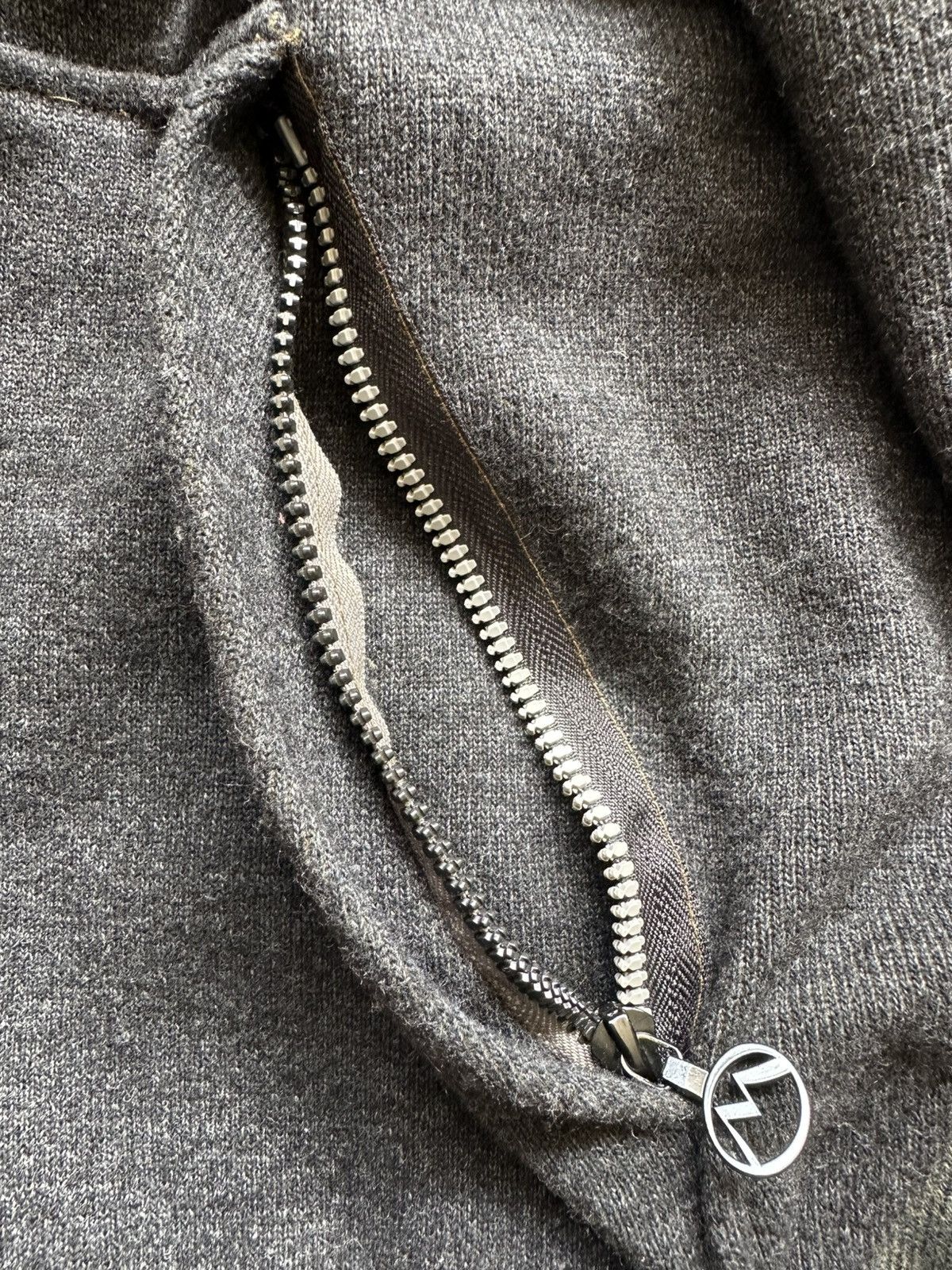 Maharishi AW99/00 Maharishi duo faced knit zipper hoodie Size US M / EU 48-50 / 2 - 13 Thumbnail