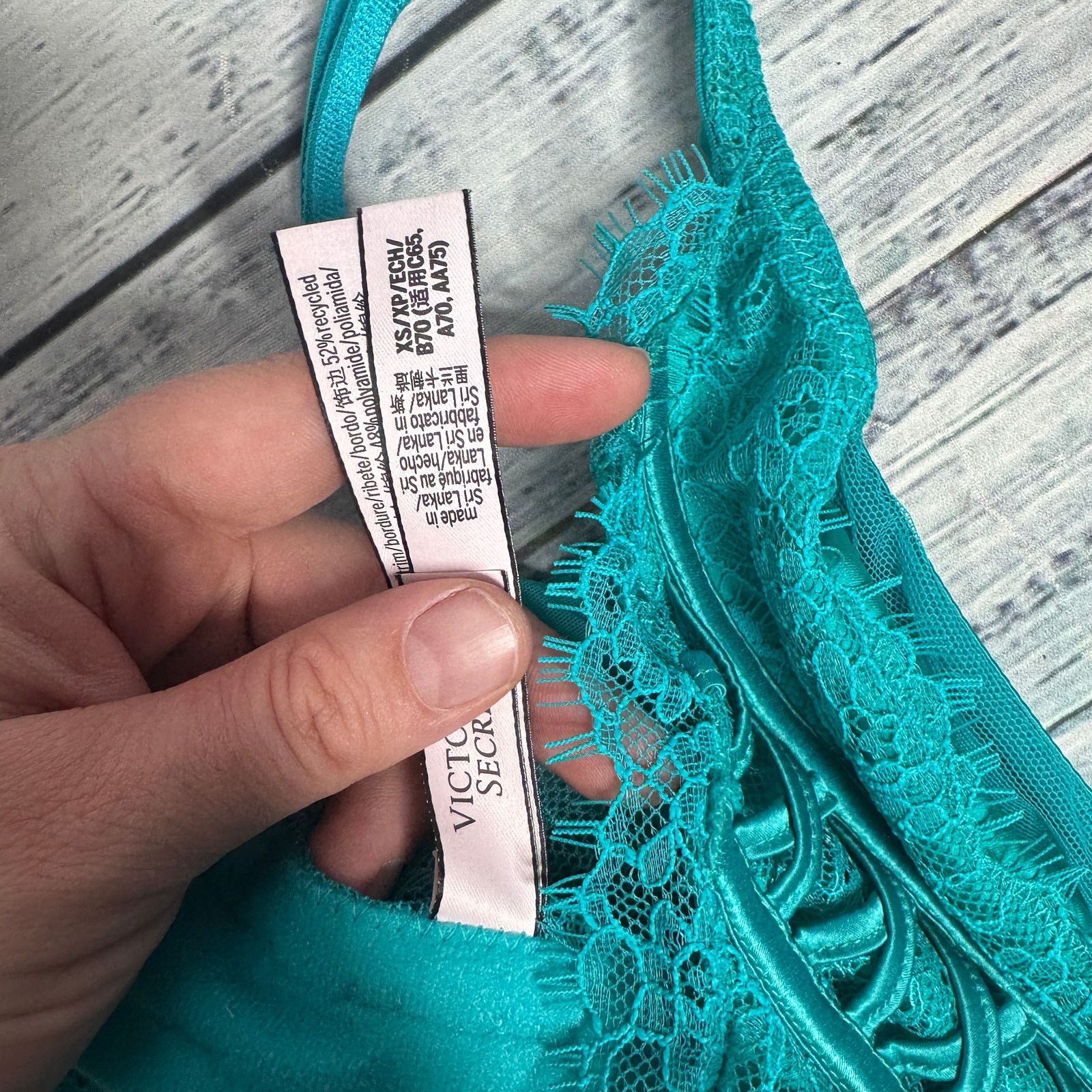 Victoria's Secret Victoria's Secret Dream Angels Unlined Lace-Up Bra Top XS Size ONE SIZE - 3 Thumbnail