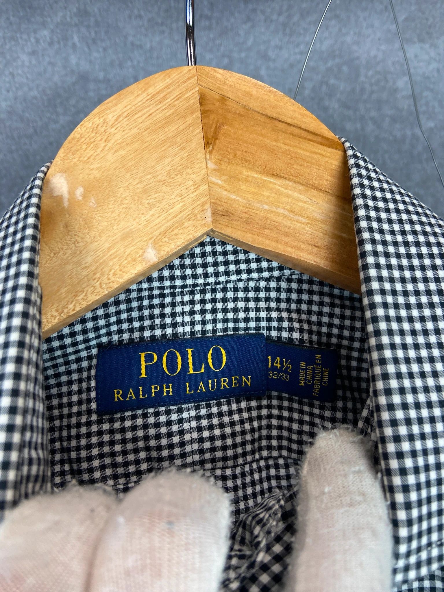 Ralph Lauren Ralph Lauren Checked Shirt Black Longsleeve M Size US M / EU 48-50 / 2 - 3 Thumbnail