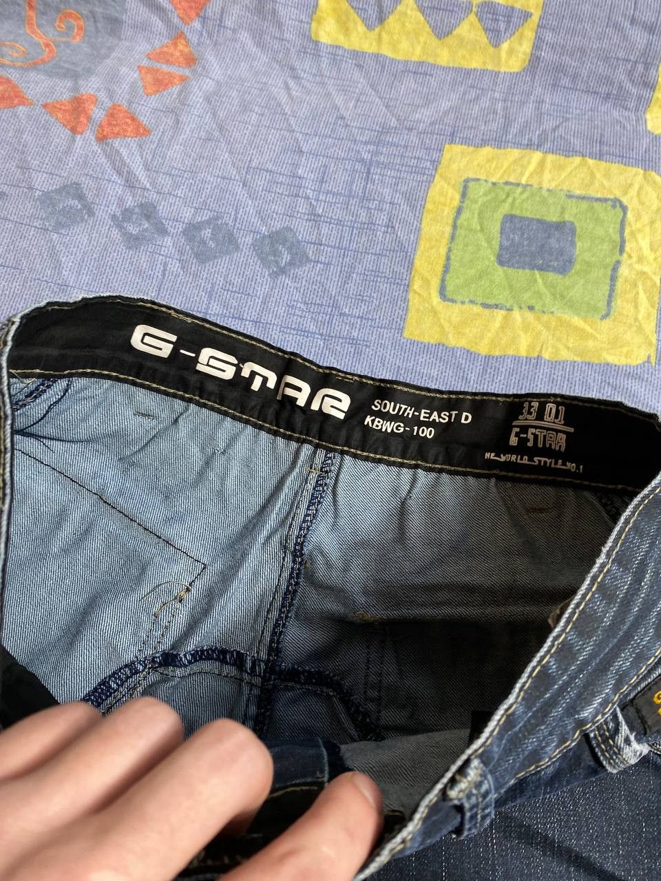 G-Star × Vintage Vintage Gstar jeans Size US 30 / EU 46 - 22 Thumbnail