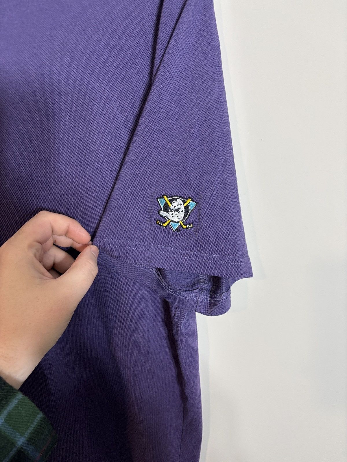 NHL Greyson Anaheim Mighty Ducks Golf Polo Shirt Size US L / EU 52-54 / 3 - 2 Thumbnail