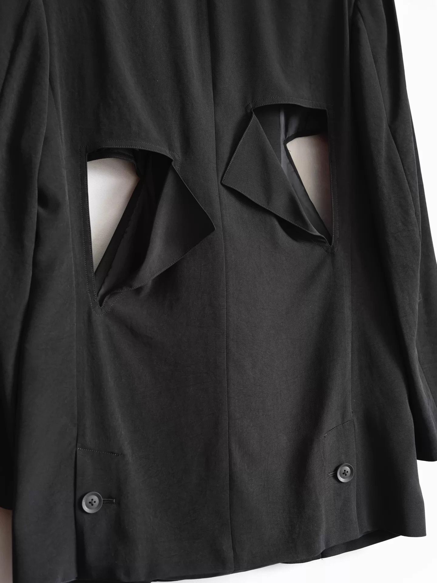 Yohji Yamamoto Yohji Yamamoto 25SS Cutout Triacetate Jacket Size US M / EU 48-50 / 2 - 7 Thumbnail