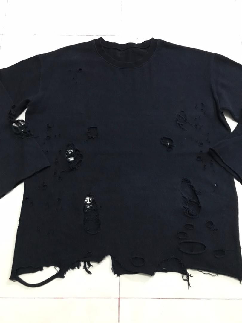 Japanese Brand DISTRESSED PUNK ROCK STYLE SHIRT Size US L / EU 52-54 / 3 - 2 Thumbnail