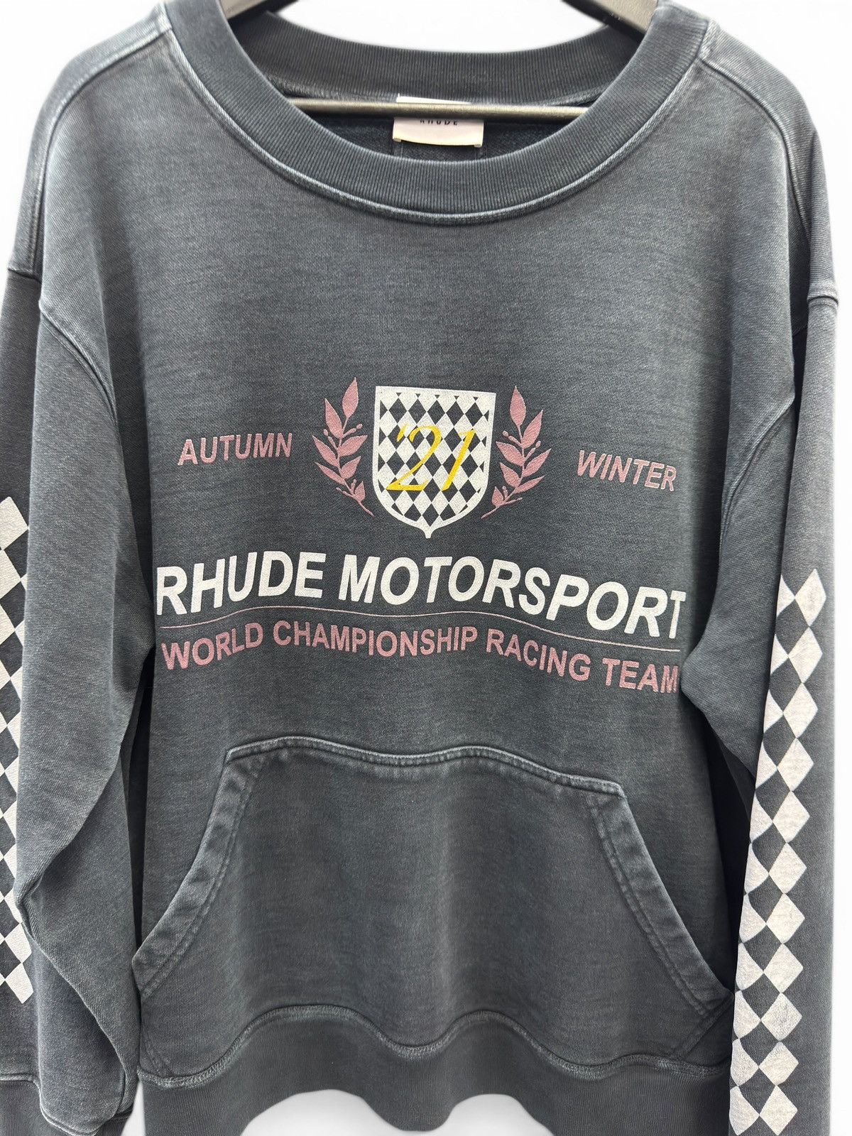 Rhude Rhude Motorsports Crewneck Sweater Size US L / EU 52-54 / 3 - 2 Thumbnail