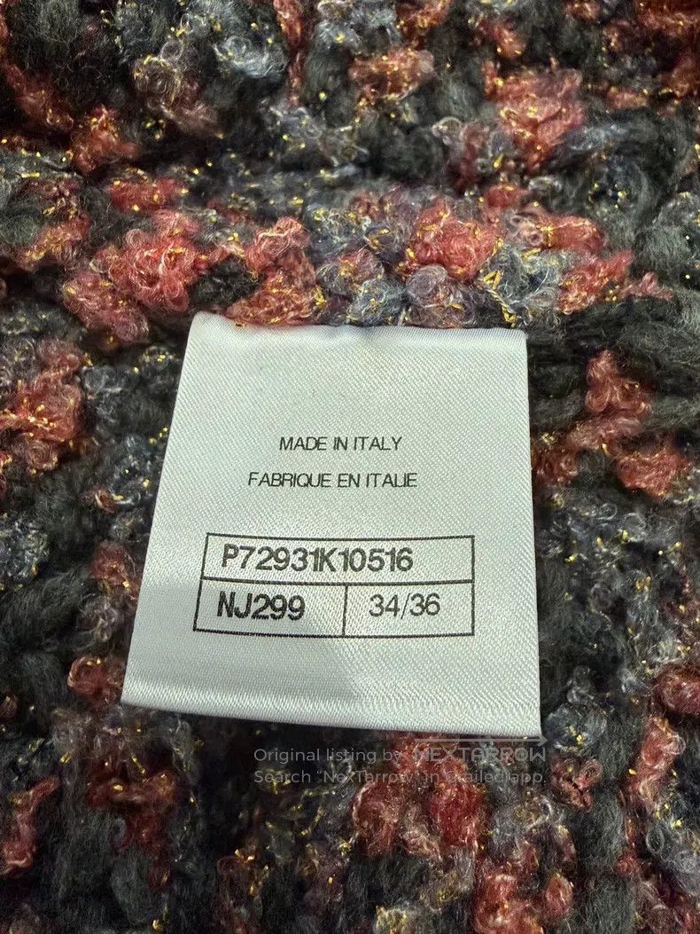 Chanel Chanel Handicraft workshop rhinestone beaded knitted cardi Size XS / US 0-2 / IT 36-38 - 6 Thumbnail